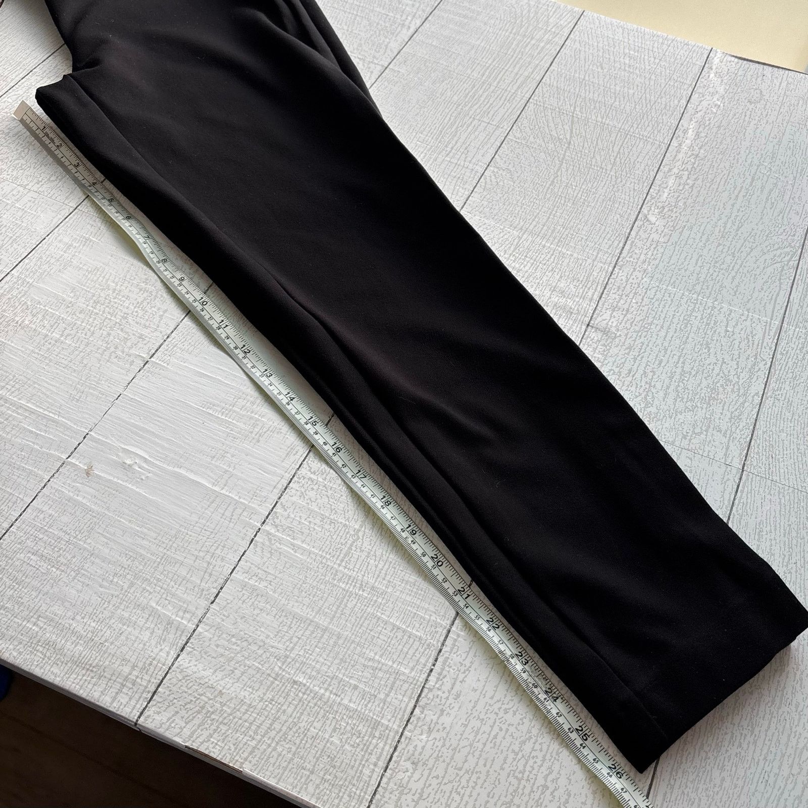 Other Dalia Black Pull-On Ankle Pants Size 8 Size 30" / US 8 / IT 44 - 6 Thumbnail