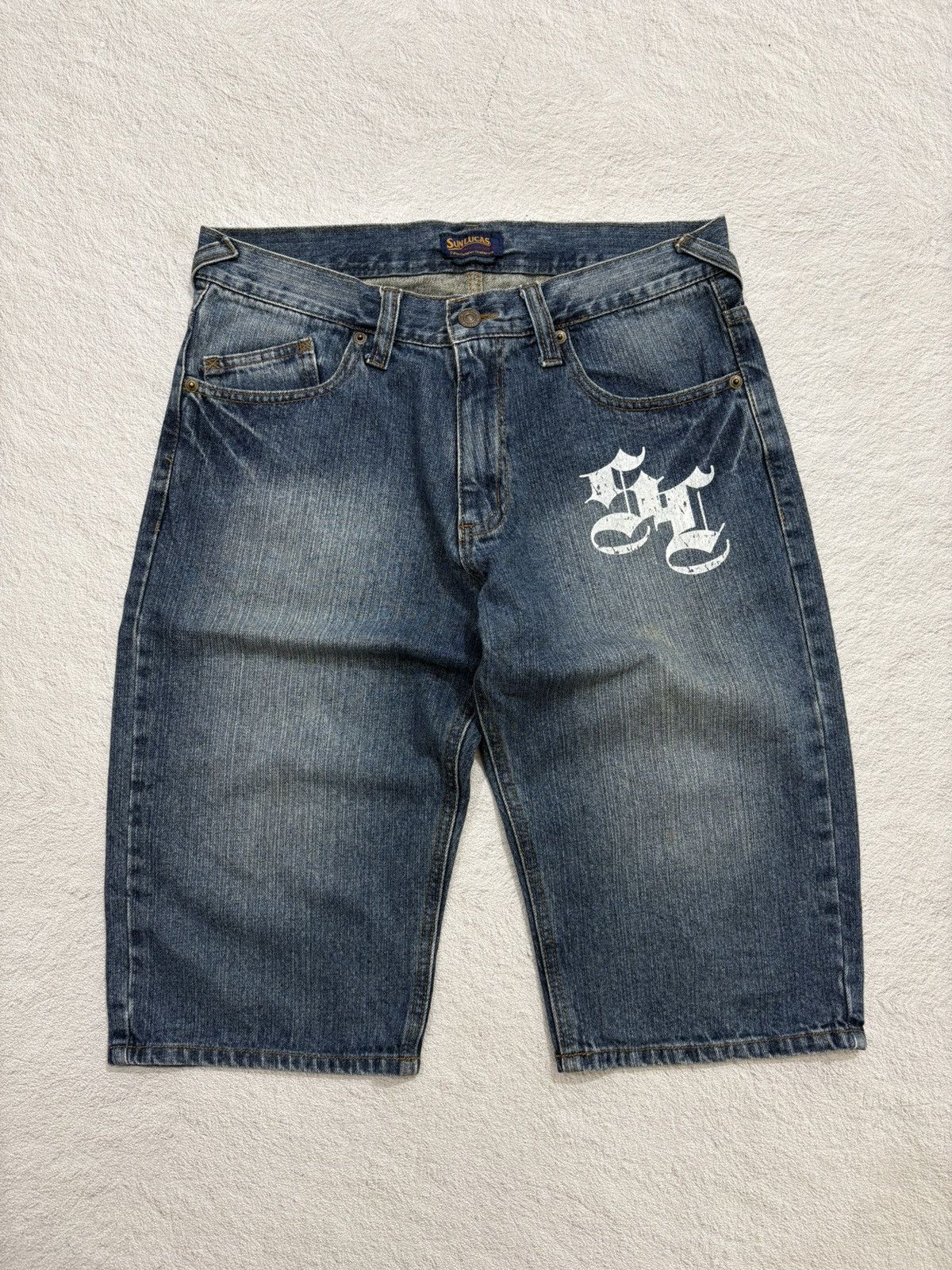 Hysteric Glamour × If Six Was Nine × Le Grande Bleu (L.G.B.) 2000s sunlucas japan porm Jorts denim Y2k style Size US 30 / EU 46 - 1 Thumbnail