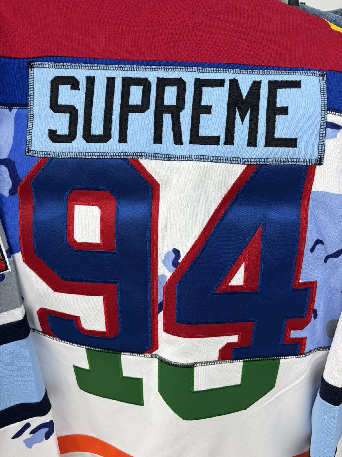 Supreme SUPREME Paneled Hockey Jersey SIZE LARGE Size US L / EU 52-54 / 3 - 6 Thumbnail