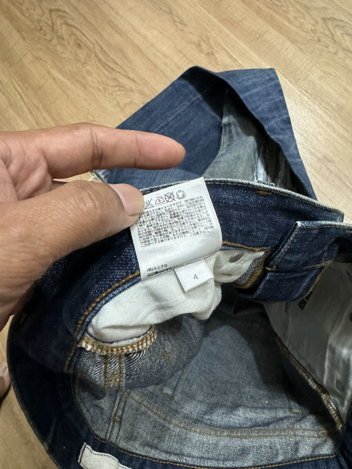 Japanese Brand Uniqlo Custom Misfits Punk Selvedge Jeans Size US 34 / EU 50 - 4 Thumbnail