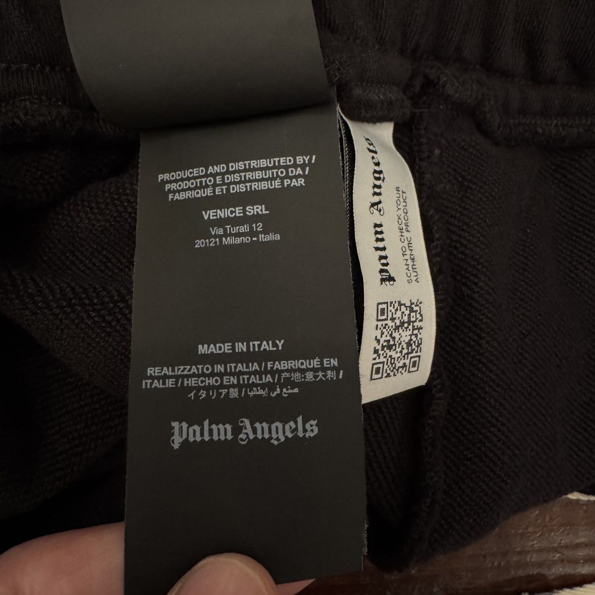 Palm Angels Palm Angels Embroidered Logo Sweat Shorts Size US 38 / EU 54 - 8 Thumbnail
