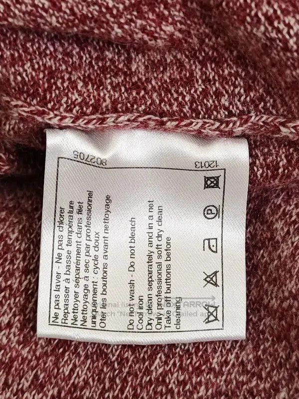 Chanel Chanel Red Cashmere Dress for Autumn . Size S / US 4 / IT 40 - 7 Thumbnail