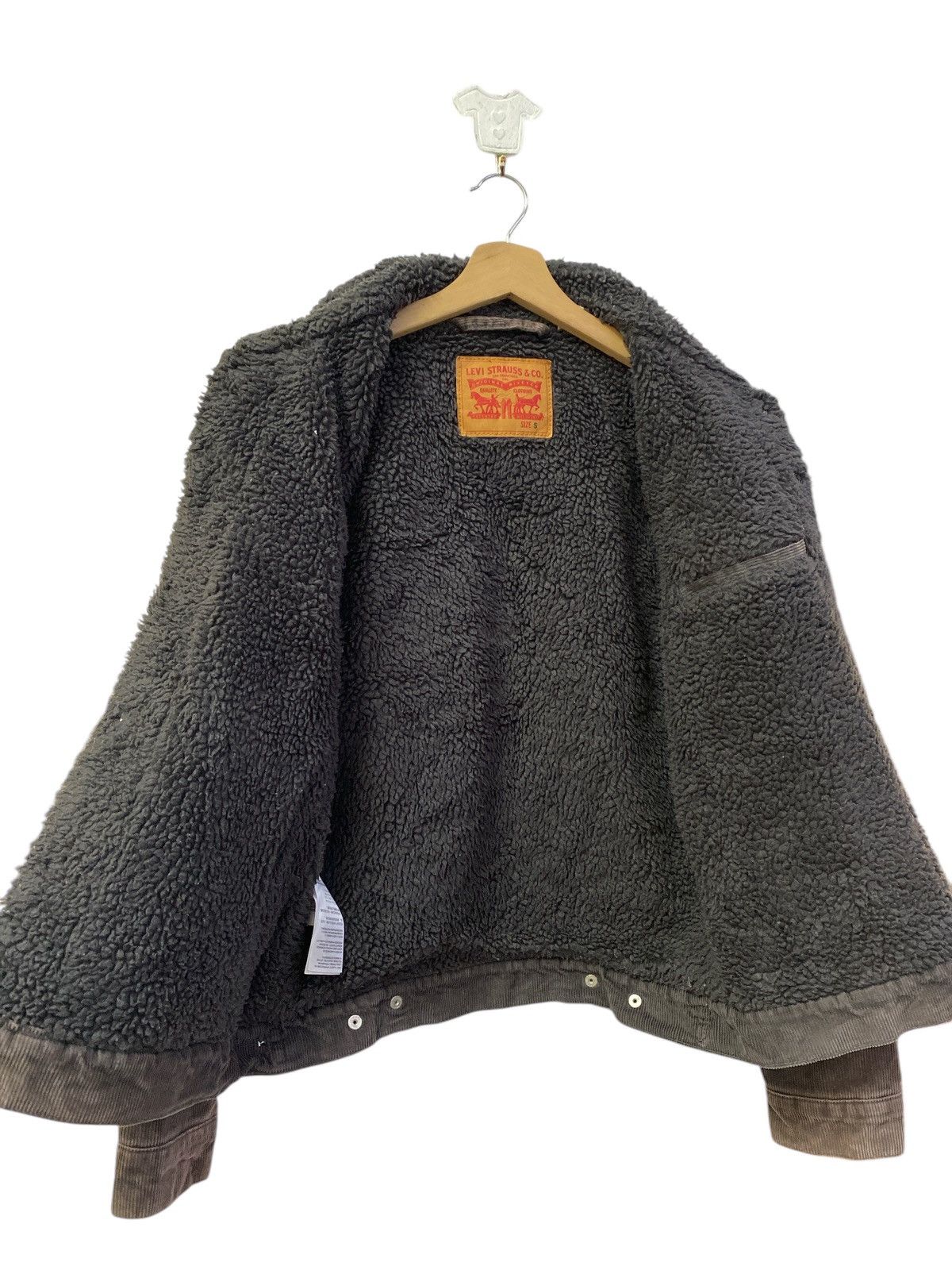 Levi's × Levi's Made & Crafted × Vintage Levi’s Sherpa Corduroy Trucker Jacket Size US S / EU 44-46 / 1 - 13 Thumbnail
