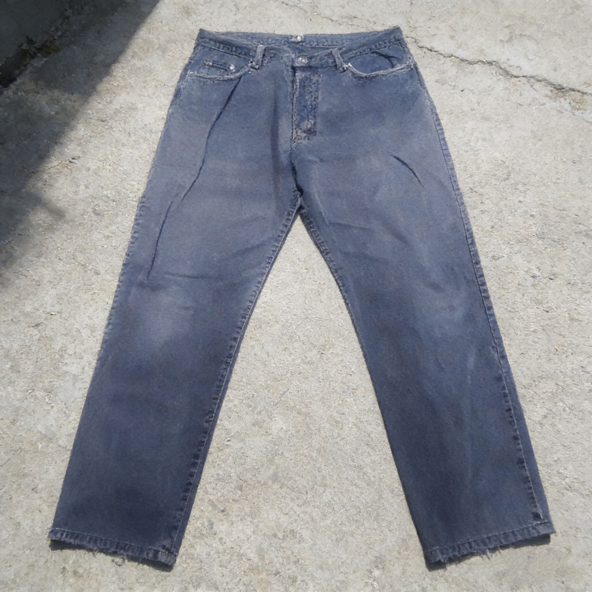 Dolce & Gabbana vintage dolce&gabbana washed faded pants Size US 40 / EU 56 - 1 Thumbnail