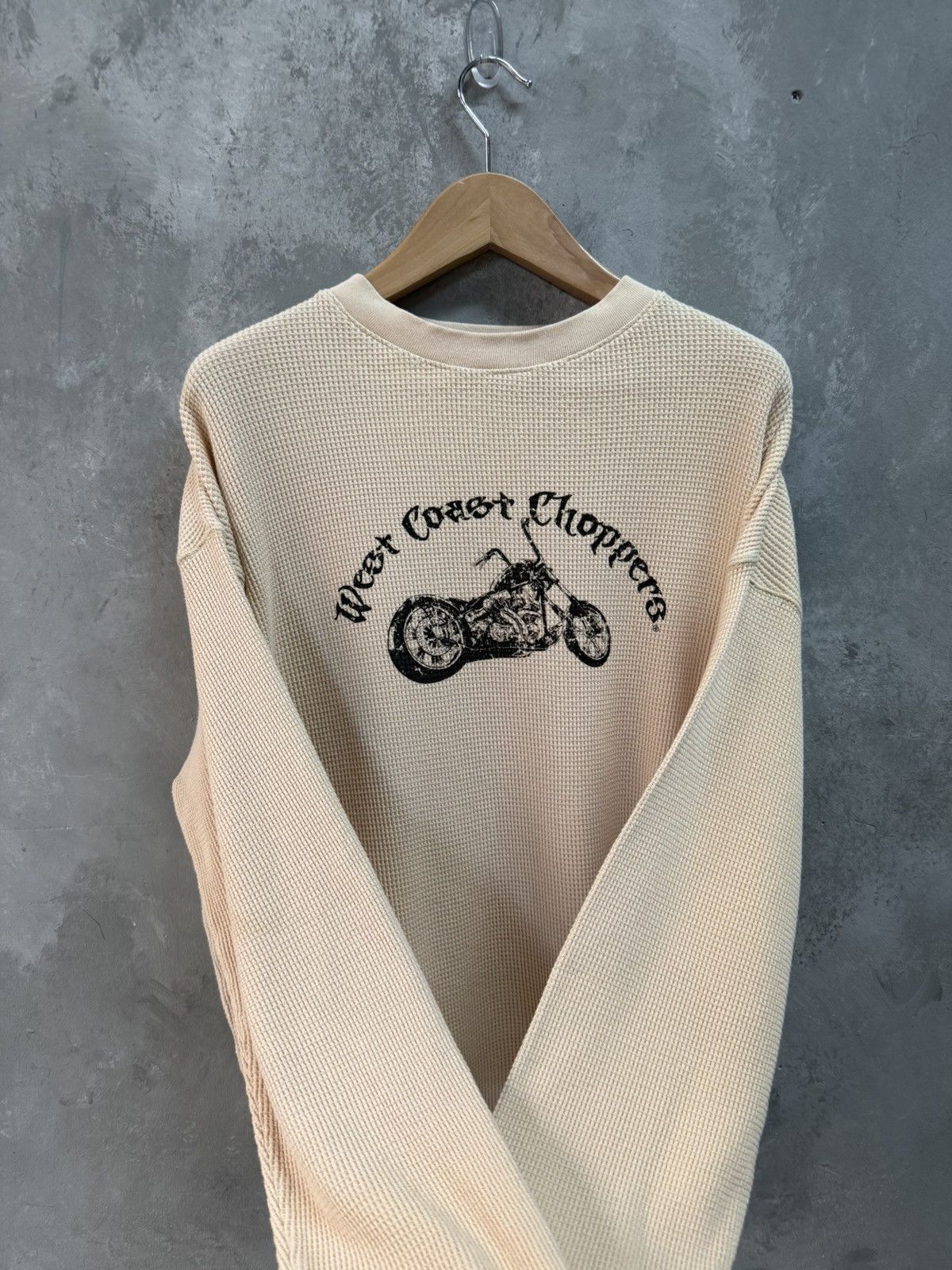 West Coast Choppers Rare Creme Thermal Waffle