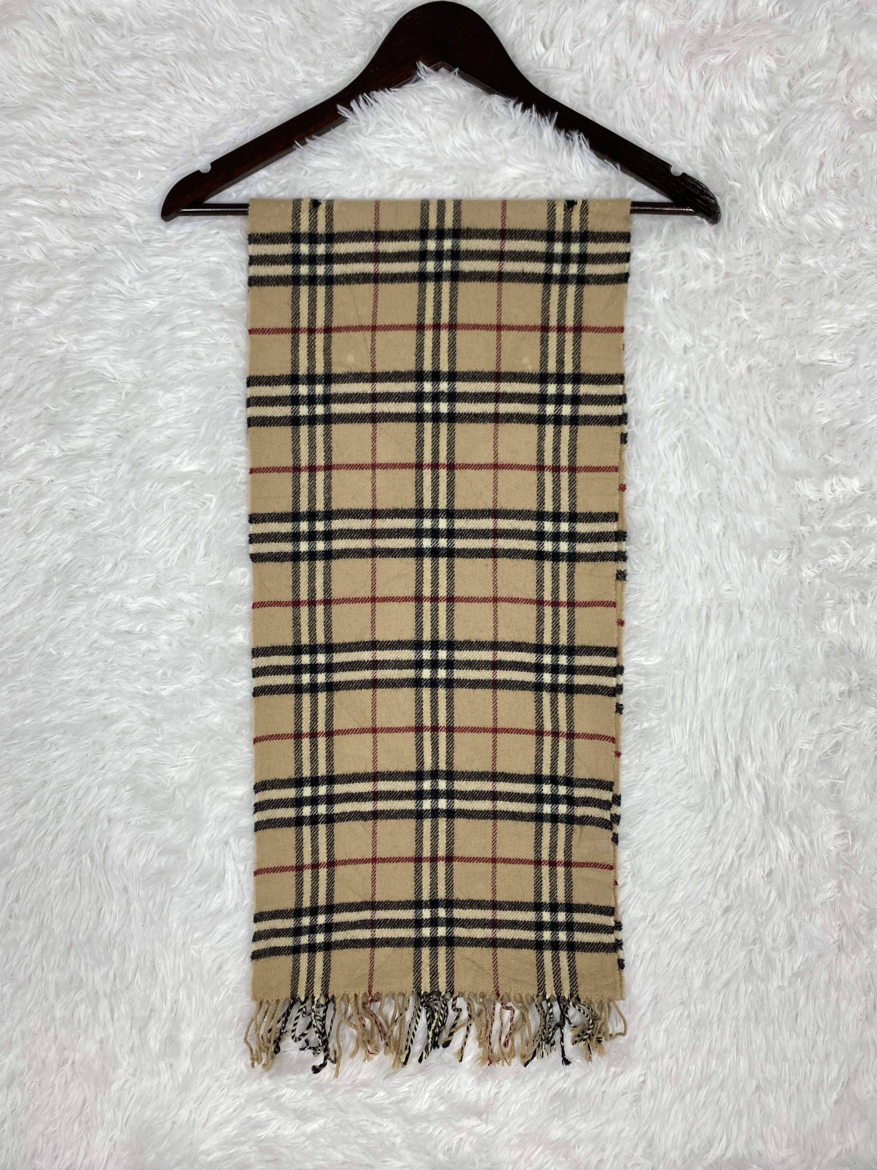 Burberry Vintage Burberry Scarf / Muffler Neckwear PM0066 Size ONE SIZE - 6 Thumbnail