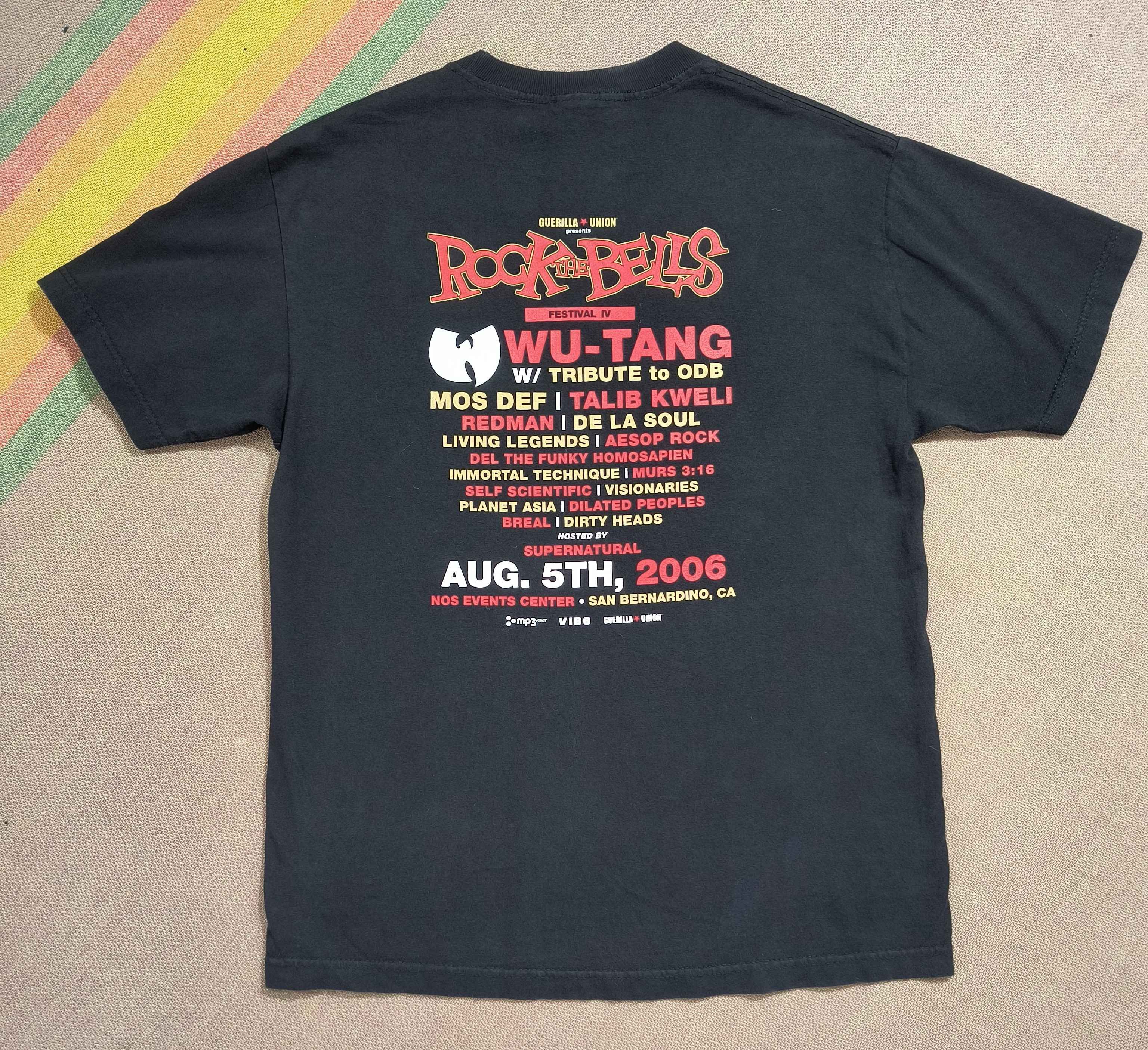 Other Vintage Y2K guerilla union Wu-Tang rock the bells 2006 tee Size US L / EU 52-54 / 3 - 6 Thumbnail