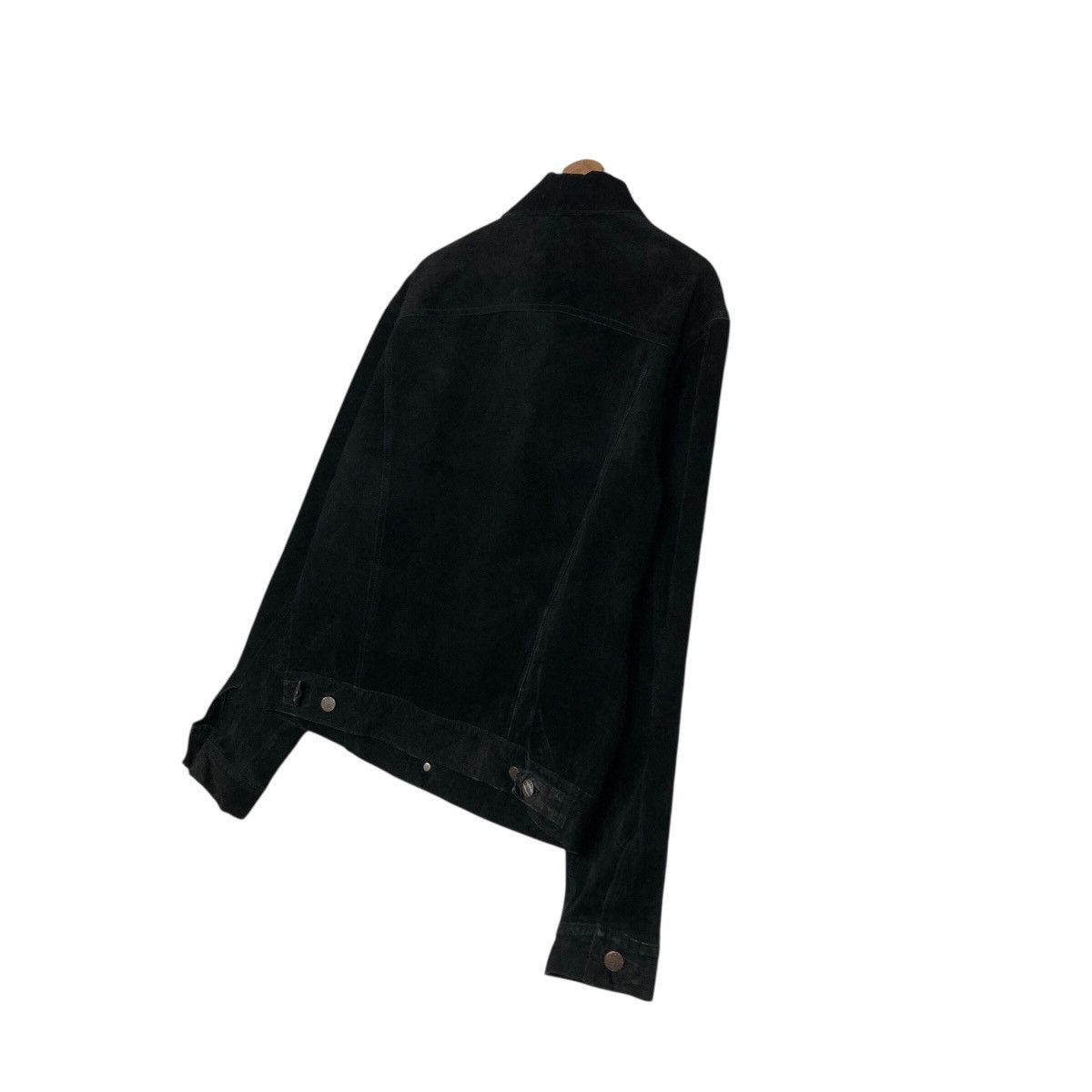 Japanese Brand Prensa Stylish Standard Suede Jacket Black Worker Essential Size US L / EU 52-54 / 3 - 11 Thumbnail