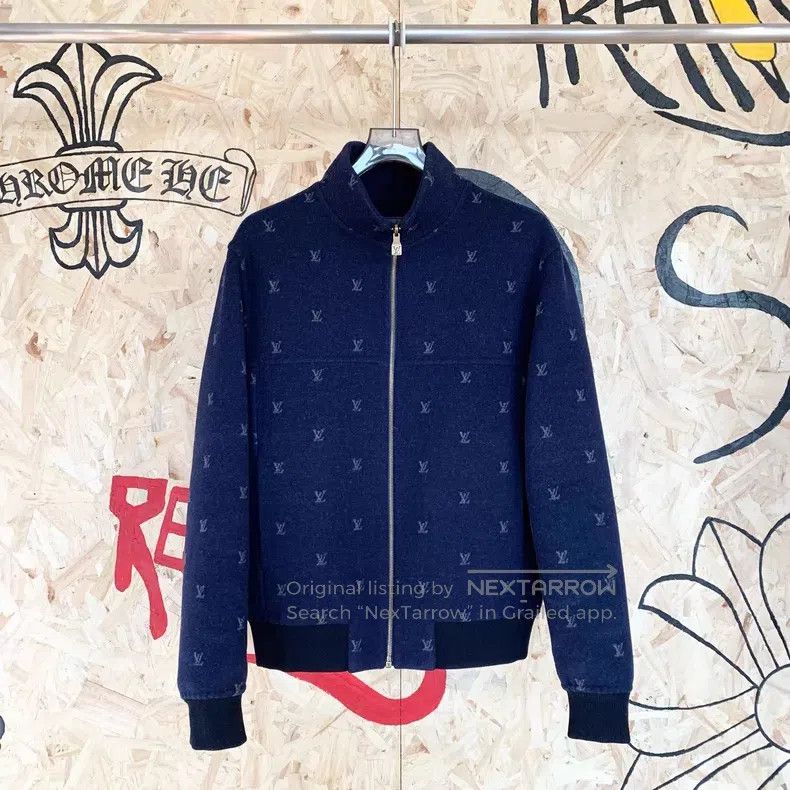 Louis Vuitton Louis Vuitton Blason reversible wool-blend long-sleeve jac Size US M / EU 48-50 / 2 - 1 Thumbnail