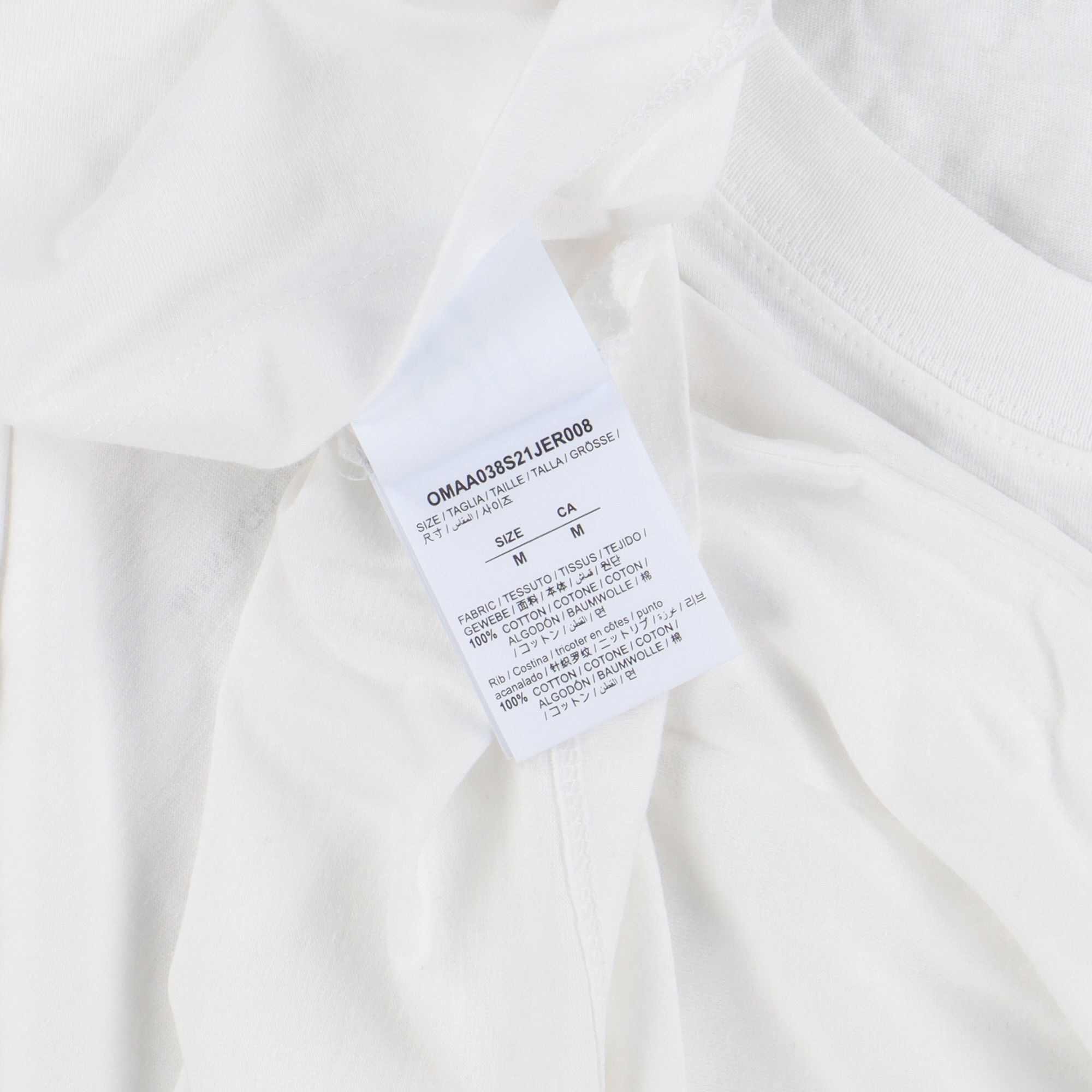 Off-White White Tech Marker Arrows Oversized T-Shirt Size US M / EU 48-50 / 2 - 7 Thumbnail