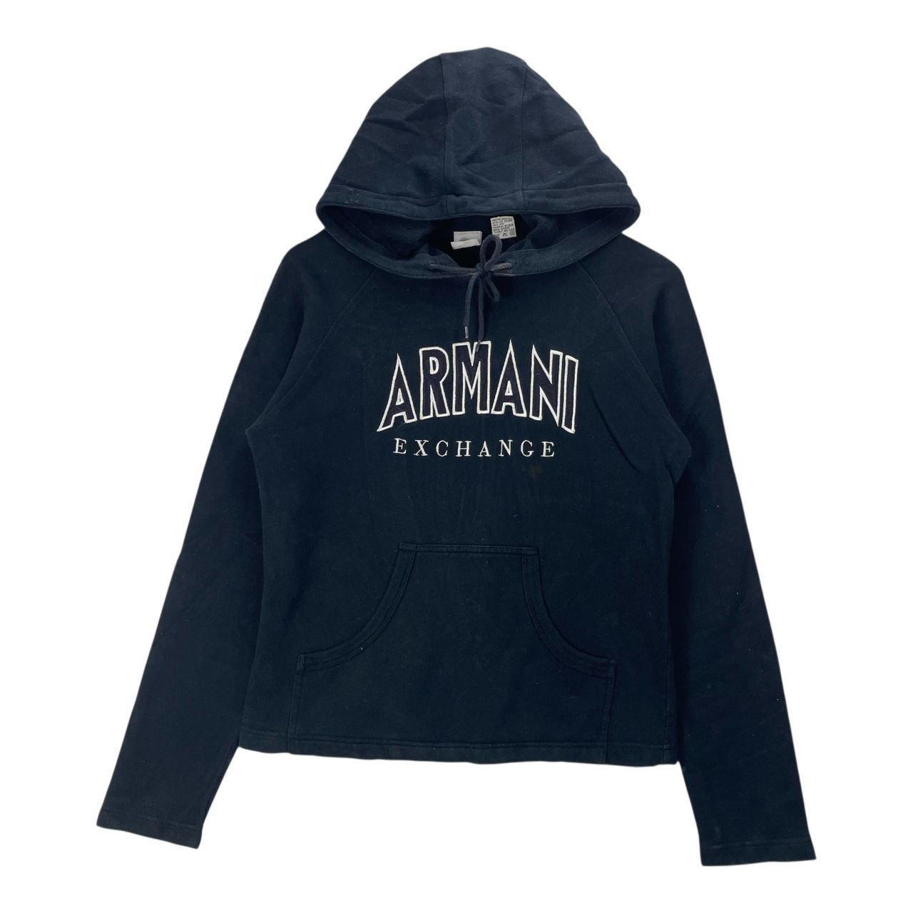 Armani Exchange Vintage Armani Exchange Embroided Logo Pullover Hoodie Size M / US 6-8 / IT 42-44 - 1 Thumbnail