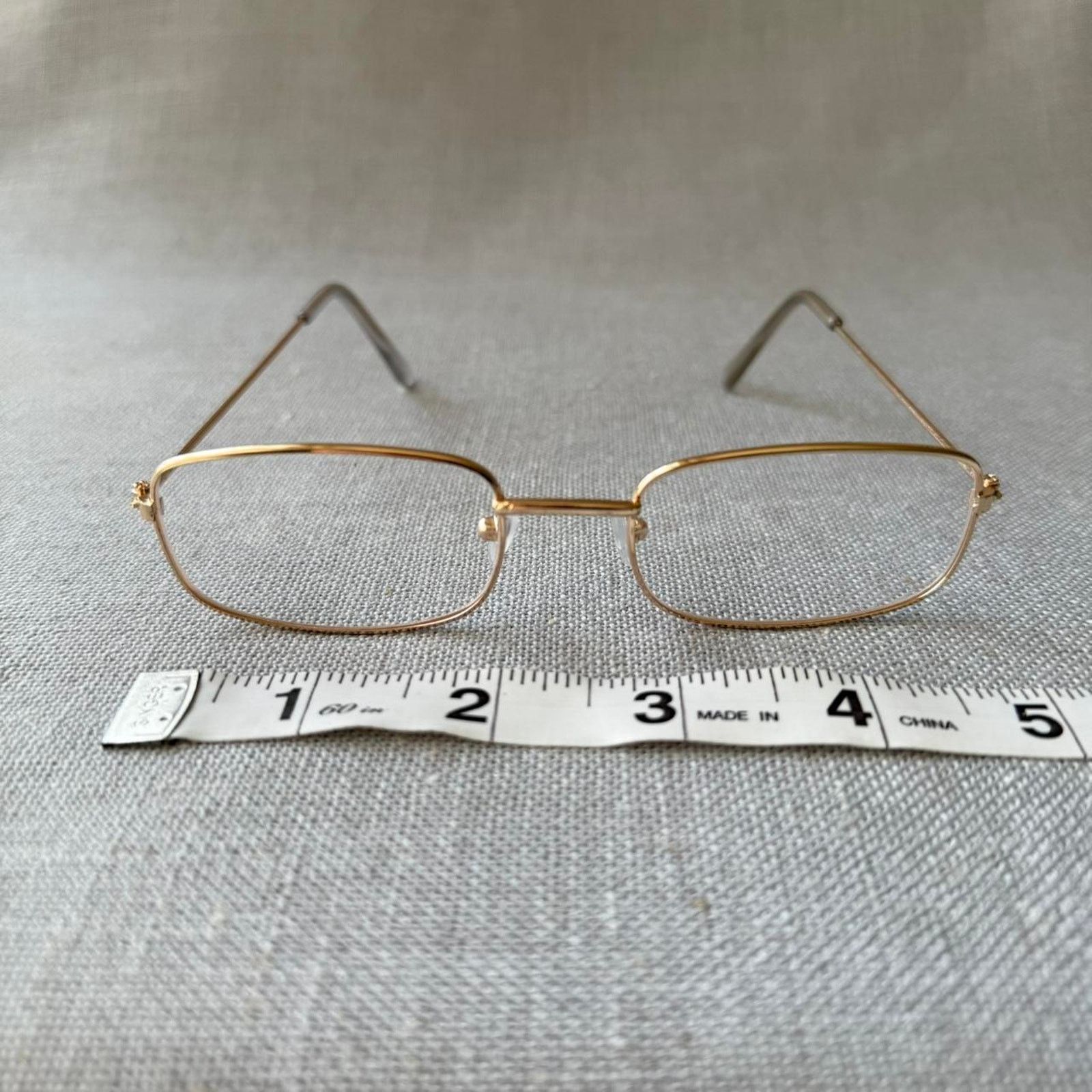 Other Clear frame gold glasses WMNS2 Size ONE SIZE - 3 Thumbnail