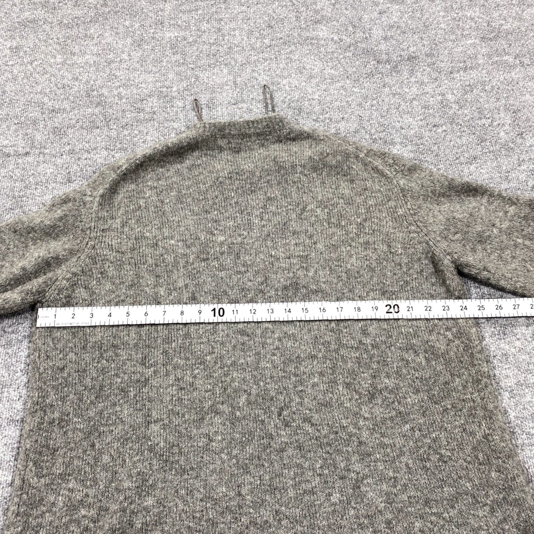 Zara Zara Knit Pullover Sweater Mens M Gray Wool Blend Relaxed Crew Neck Knit Solid Heathered Relaxed Fit Casual Mens Size US M / EU 48-50 / 2 - 6 Thumbnail