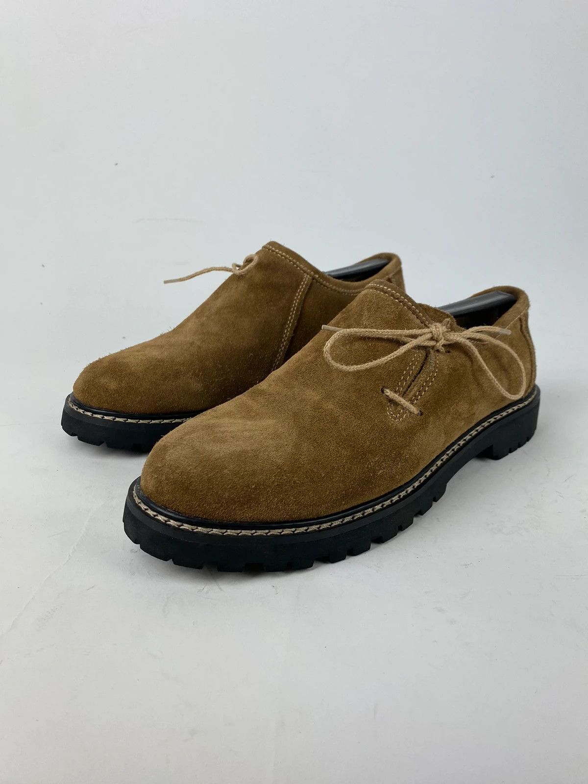 Japanese Brand × Simple Shoes suede leather shoes boots fuchs vintage retro old money Size US 9 / EU 42 - 3 Thumbnail