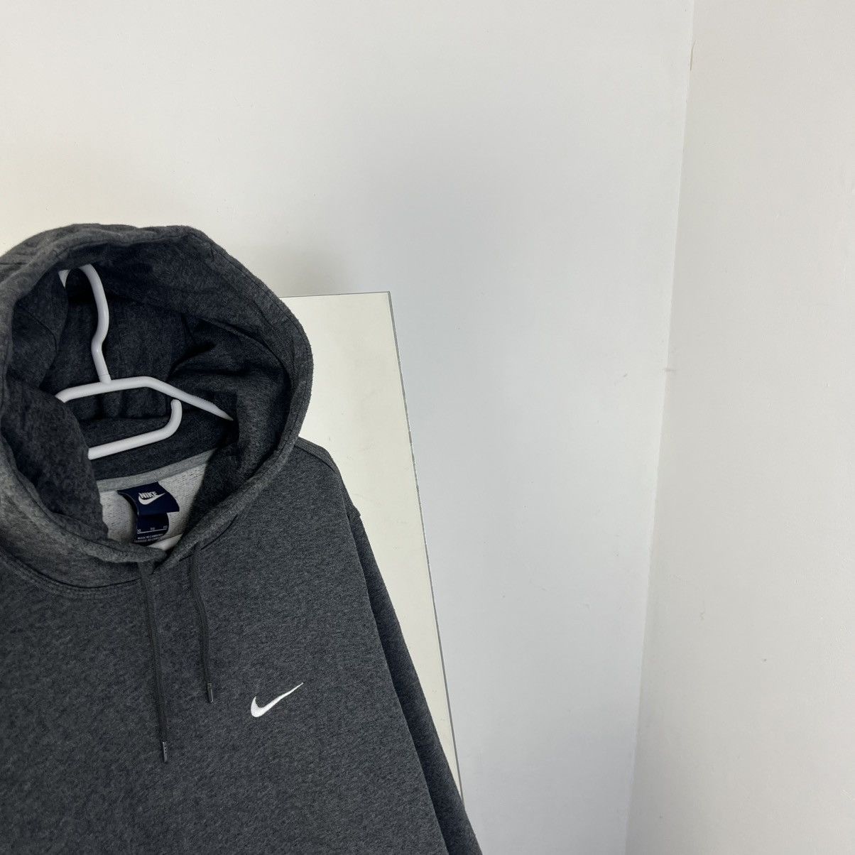 Nike Vintage Y2K Nike Swoosh Oversized Boxy Fit Hoodie 90s Style Size US XL / EU 56 / 4 - 2 Thumbnail