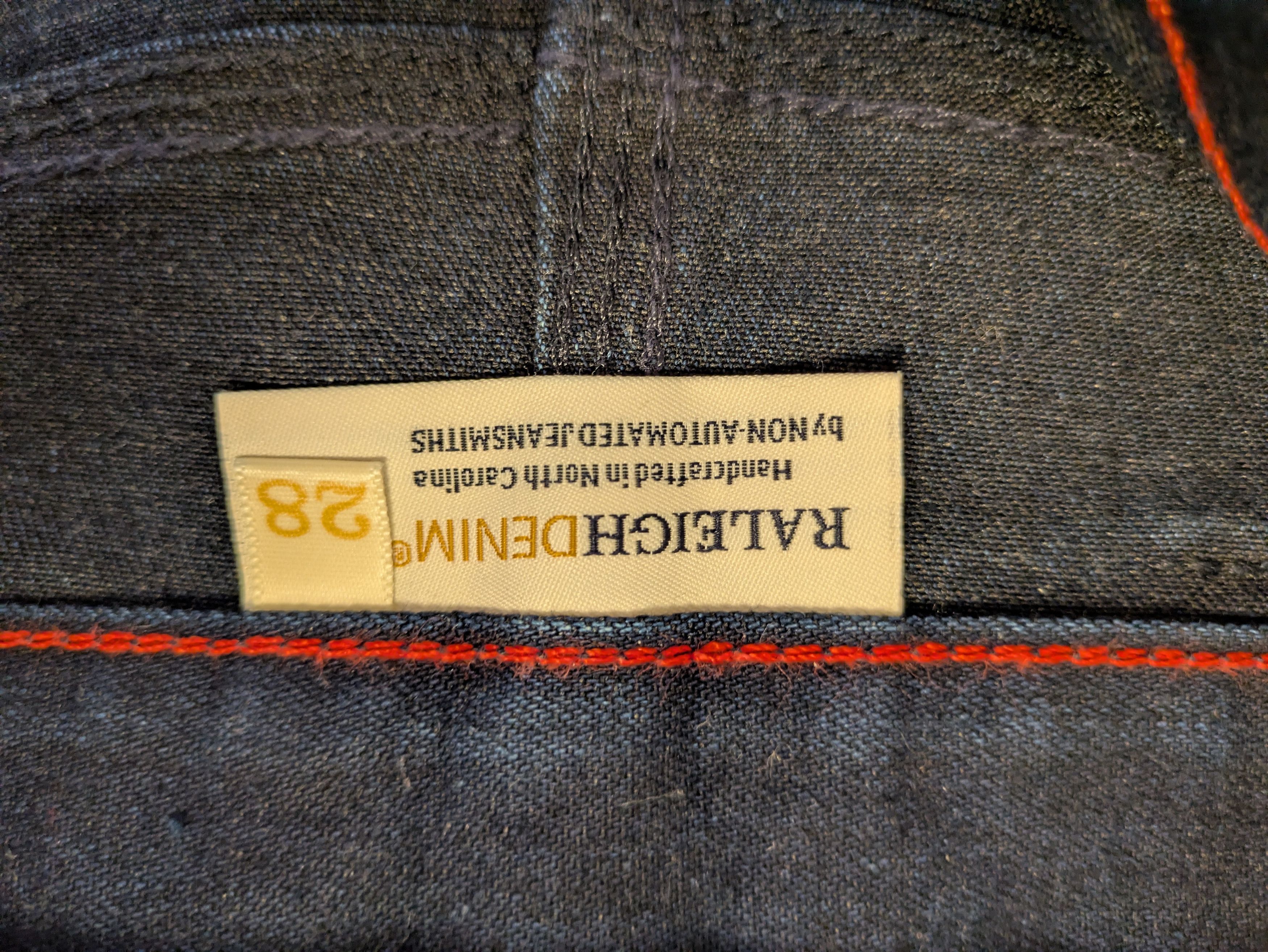 Raleigh Denim Raleigh Denim Workshop Jeans – Made in USA Size US 28 / EU 44 - 6 Thumbnail