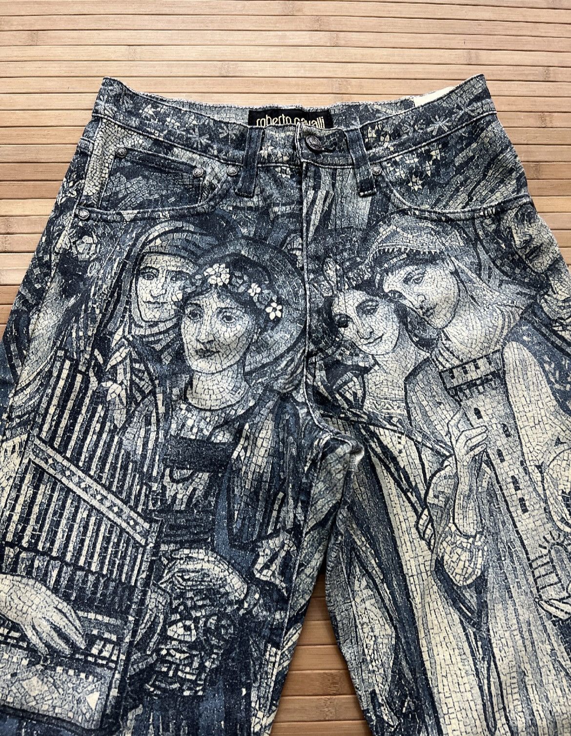 Roberto Cavalli 1994 Roberto Cavalli Full Print Size 26" / US 2 / IT 38 - 2 Thumbnail