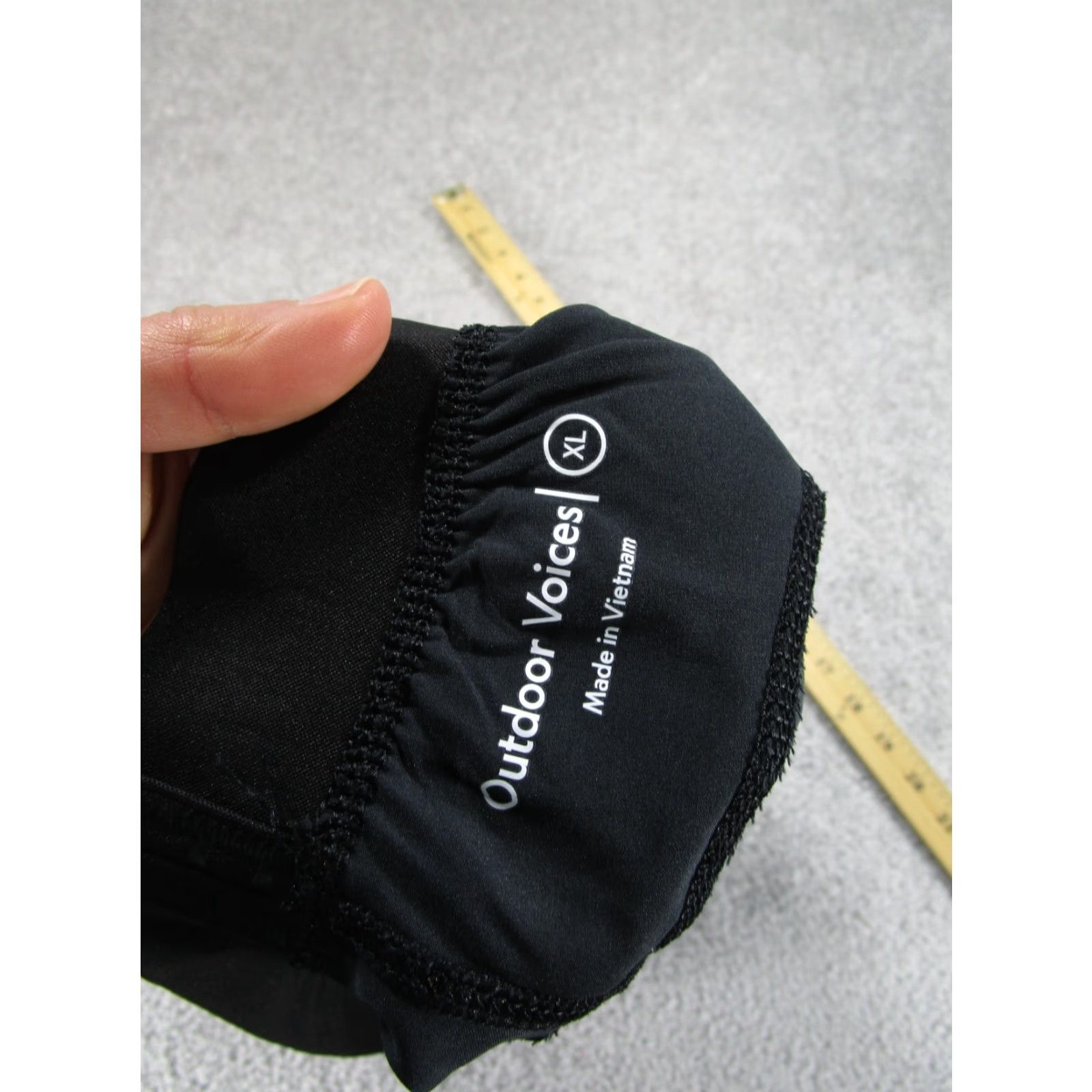 Outdoor Voices VINTAGE Outdoor Voices Shorts Women XL Black Lightweight Linerless Athletic Bike Gym Running Womens XL Black Lightweight Short Size 40" / US 18 - 6 Thumbnail