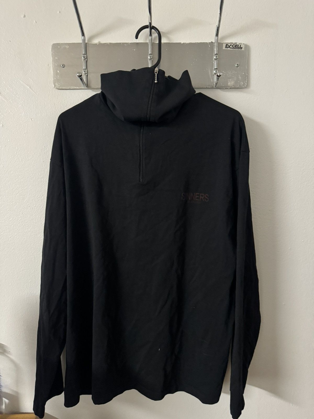 Balenciaga Balenciaga Sinners Quarter Zip Long Sleeve Size US L / EU 52-54 / 3 - 1 Thumbnail