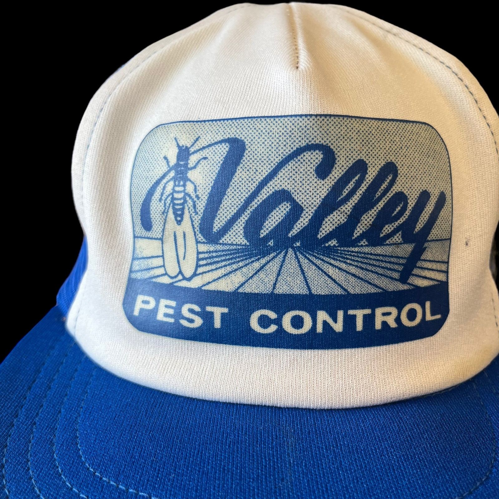 Other Vintage Valley Pest Control Mesh Trucker Hat One Size Size ONE SIZE - 3 Thumbnail