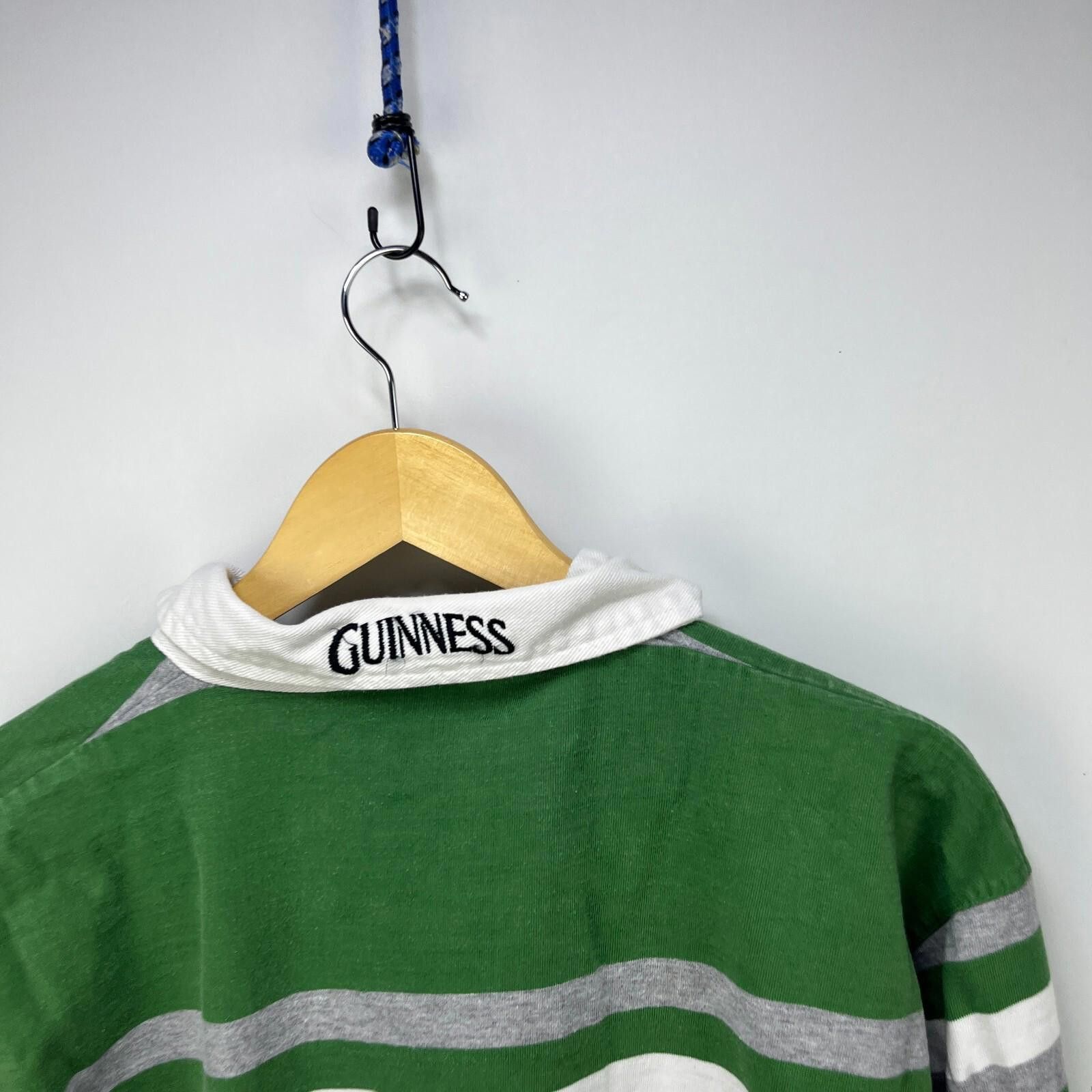 Other Vintage Guinness Beer Ireland Rugby Polo Shirt Large Size US L / EU 52-54 / 3 - 11 Thumbnail