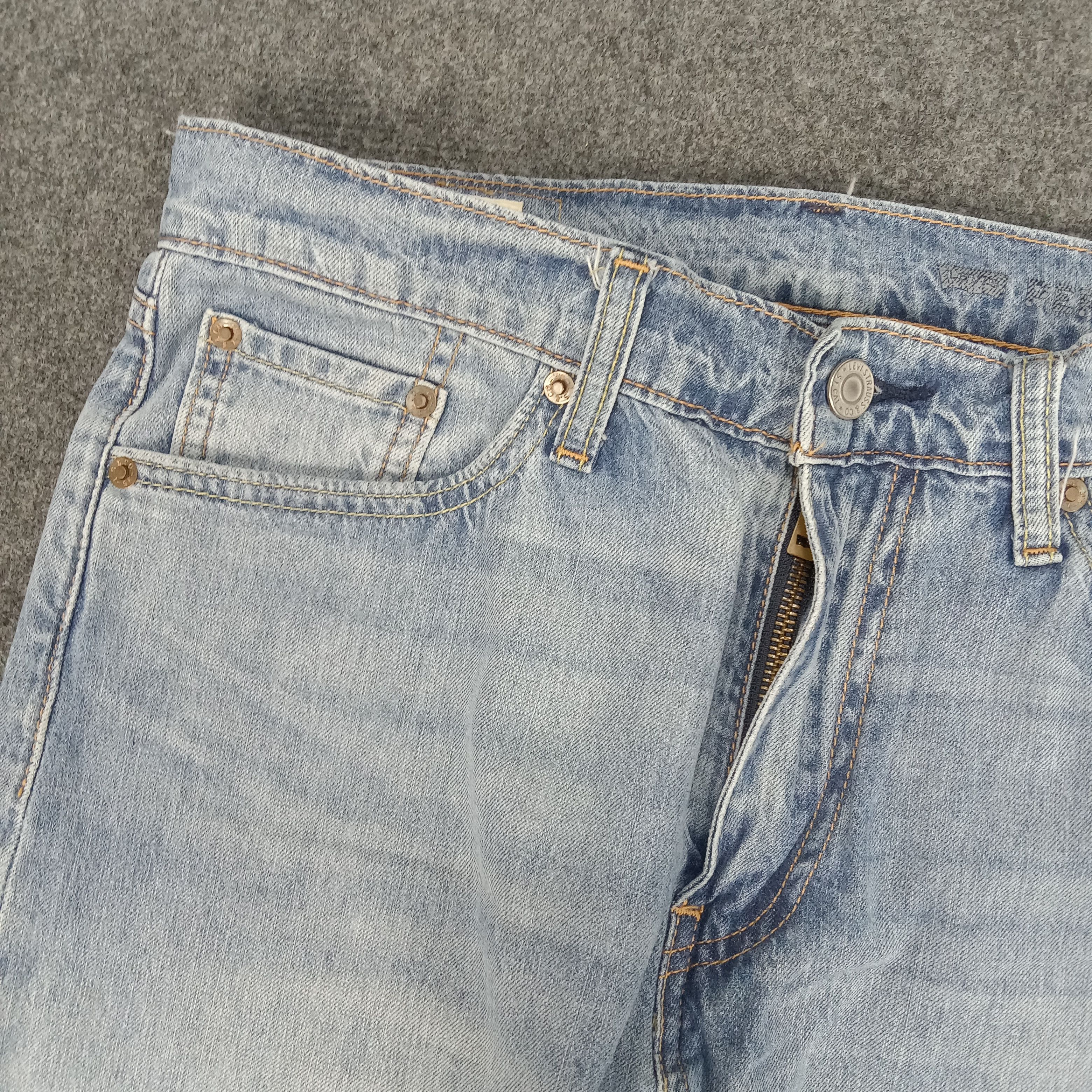 Levi's × Vintage Levi's American Distressed Style Denim Jeans Size US 30 / EU 46 - 3 Thumbnail