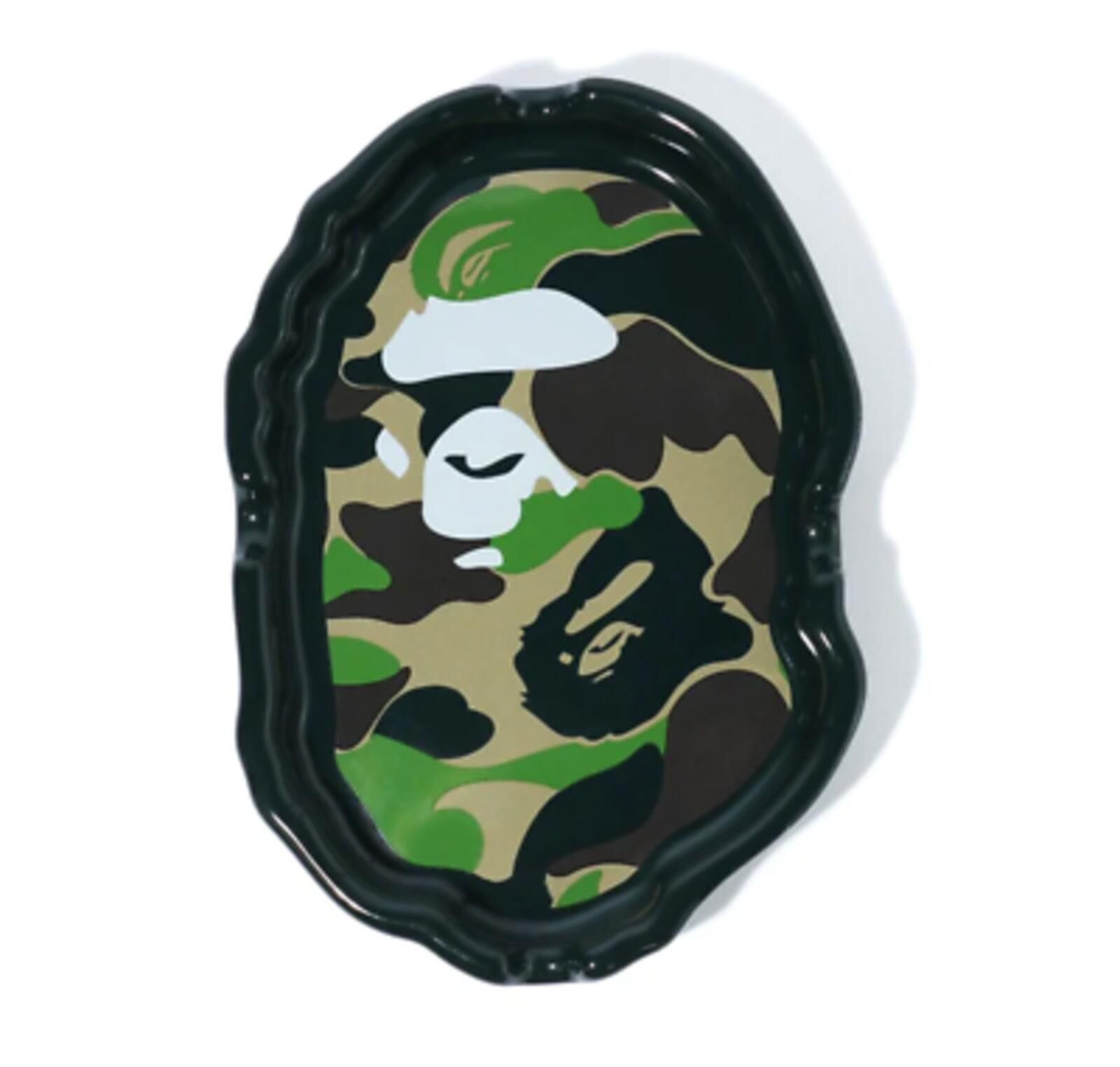 Bape BAPE Ape Head Ash Tray ABC Camo Green - A Bathing Ape Size ONE SIZE - 2 Thumbnail