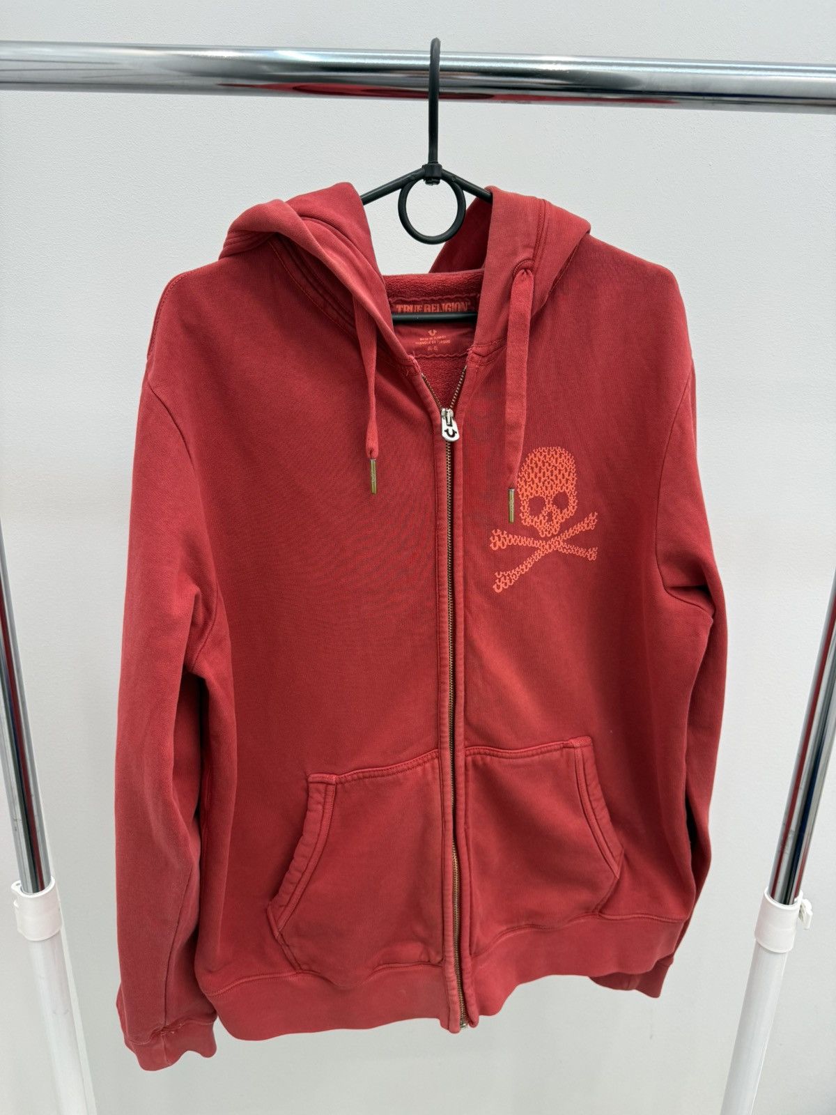 True Religion True Religion Skull Mastermind Style Logo Zip Hoodie Size US XL / EU 56 / 4 - 2 Thumbnail
