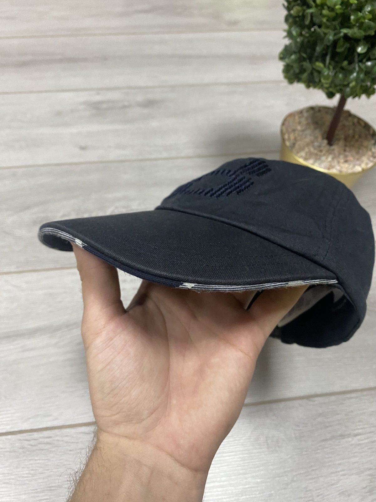 Burberry Burberry check big B horseferry vintage cap Size ONE SIZE - 5 Thumbnail
