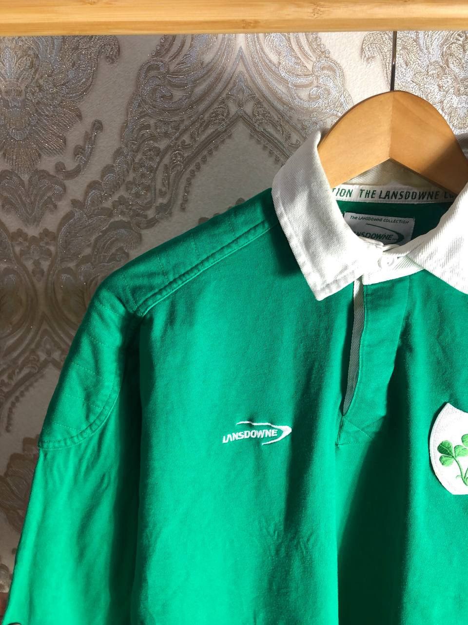 Canterbury of New Zealand × Vintage VERY RARE LANSDOWNE IRELAND RUGBY JERSEY RETRO BLOKECORE 90s Size US S / EU 44-46 / 1 - 3 Thumbnail