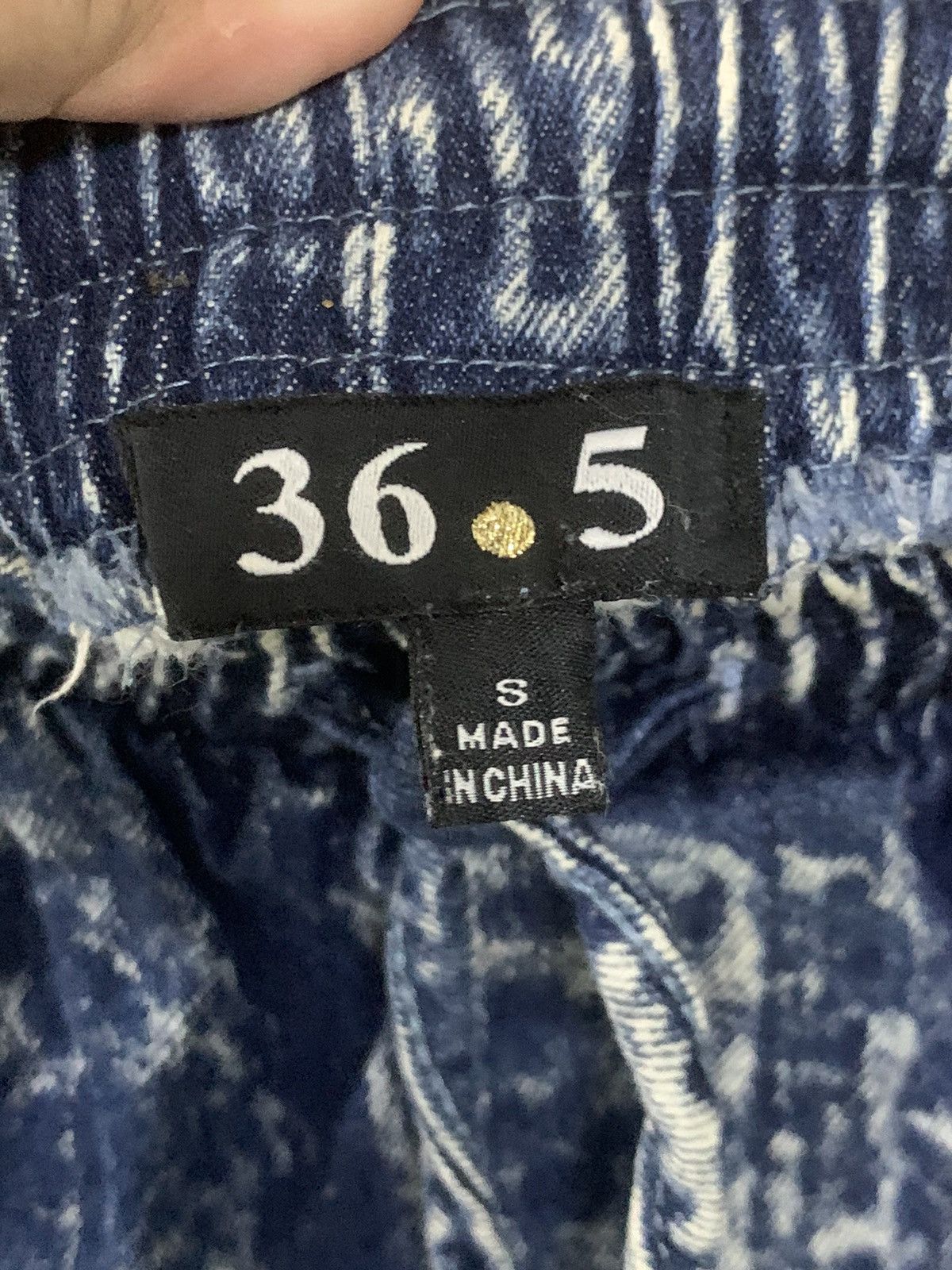 Japanese Brand Distress denim jogger pant Size US 36 / EU 52 - 14 Thumbnail