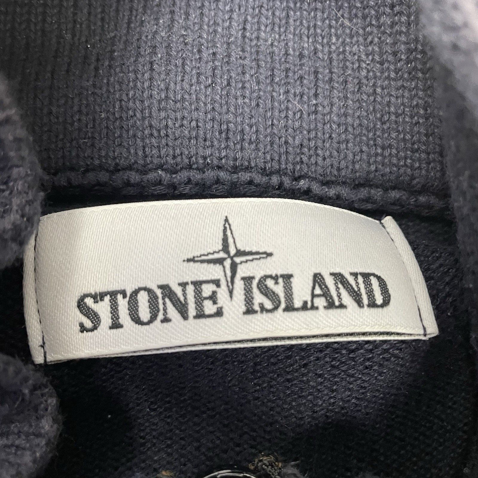 Stone Island Stone Island Button-Up Wool Cardigan Men's XL Navy Zip Up Size US XL / EU 56 / 4 - 3 Thumbnail