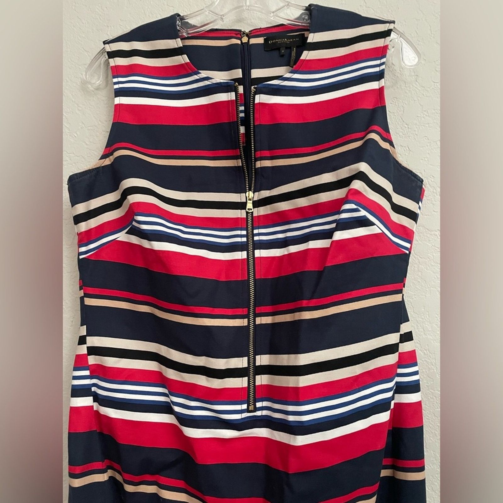Donna Karan Donna Karan New York Sleeveless Pencil Yacht Dress Size 10 Size L / US 10 / IT 46 - 3 Thumbnail