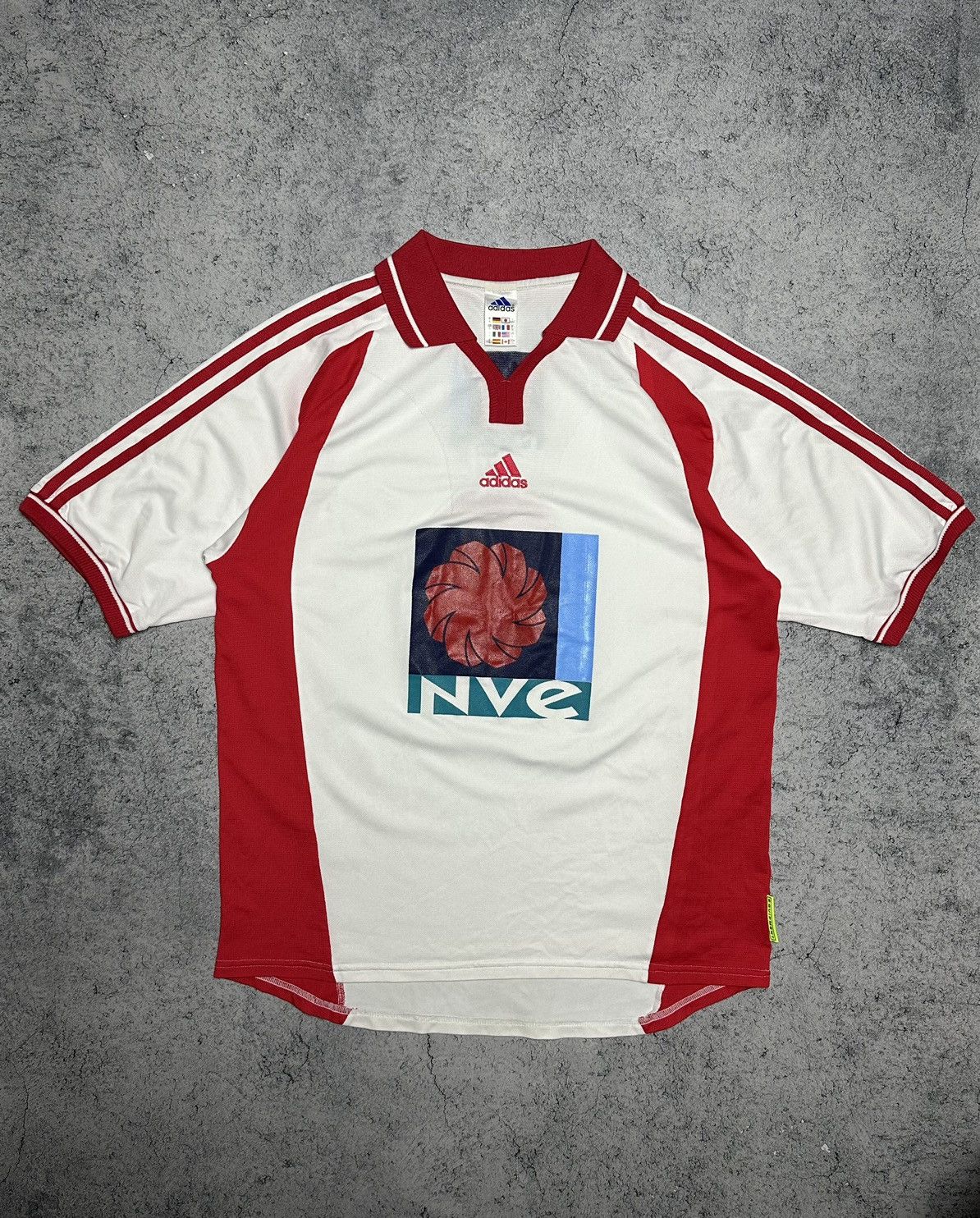 Vintage Vintage Adidas Equipment #3 Template 99s Football Jersey Size US L / EU 52-54 / 3 - 1 Thumbnail