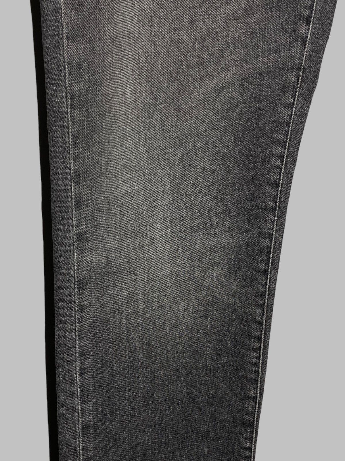 Z Zegna Zegna Washed Gray Denim Slim Fit Jeans Men’s Size 34 Size US 34 / EU 50 - 8 Thumbnail