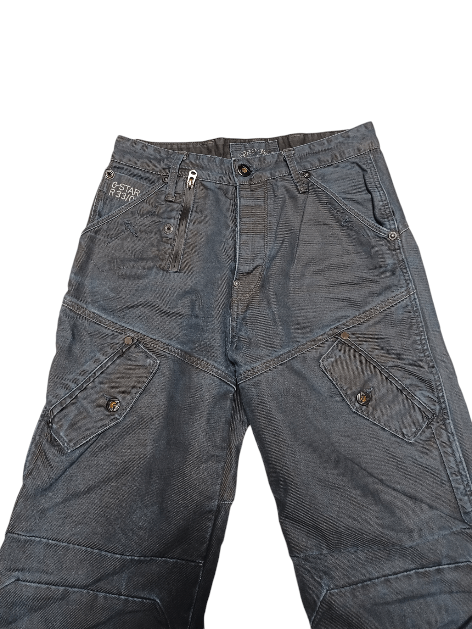 G-Star G STAR RAW CARGO MULTIPOCKET 3301 MILITARY PANTS JAPANESE Size US 30 / EU 46 - 2 Thumbnail