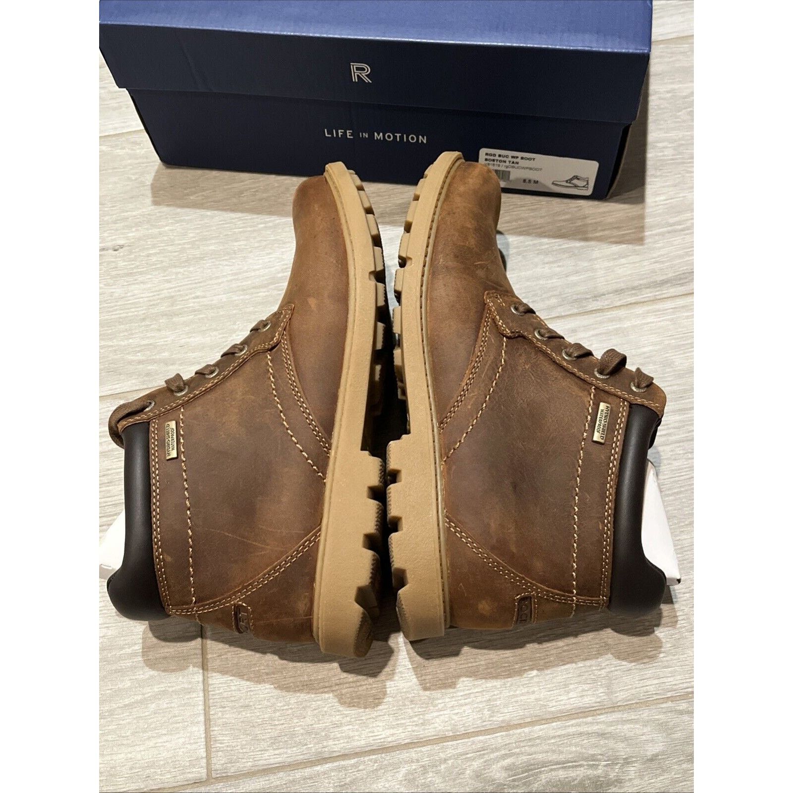 Rockport ROCKPORT Rugged Bucks Men 8.5 M Waterproof Boot Brown Size US 8.5 / EU 41-42 - 14 Thumbnail