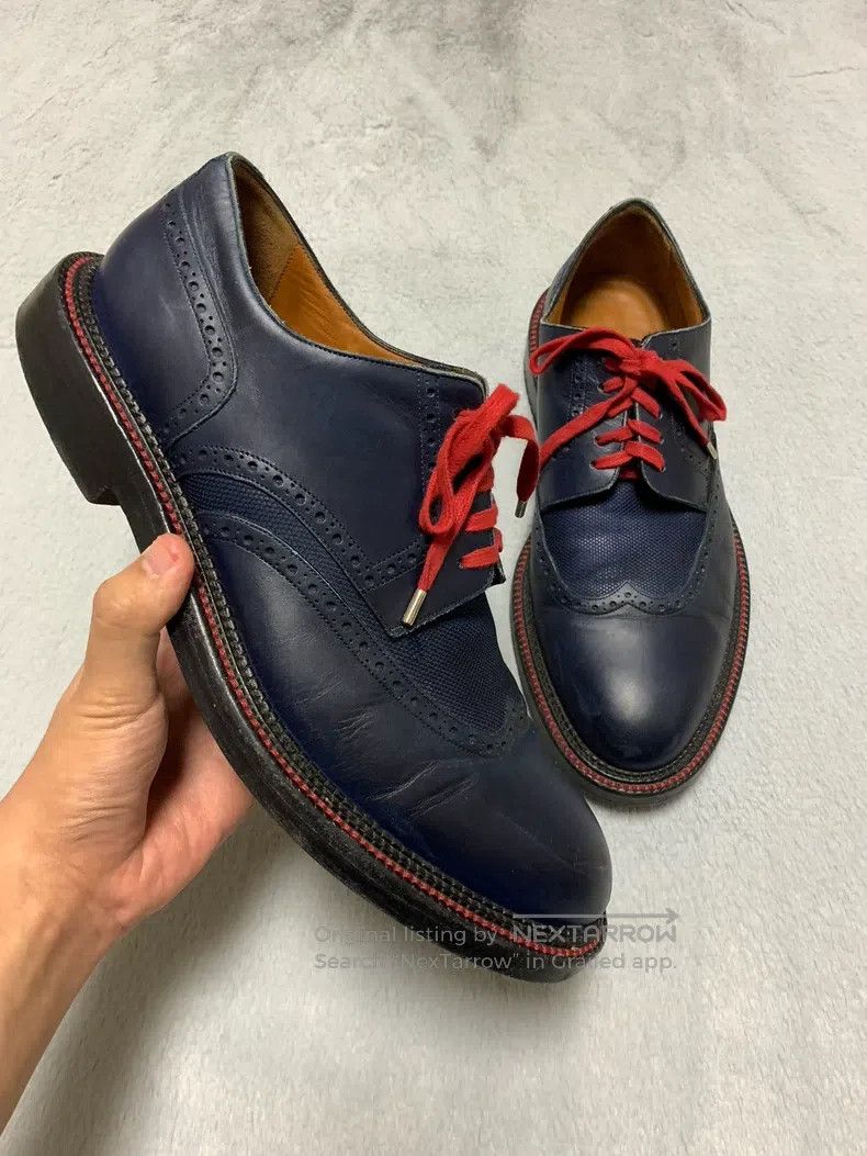 Dior Dior Blue Block embossed leather shoes Size US 10 / EU 43 - 2 Thumbnail