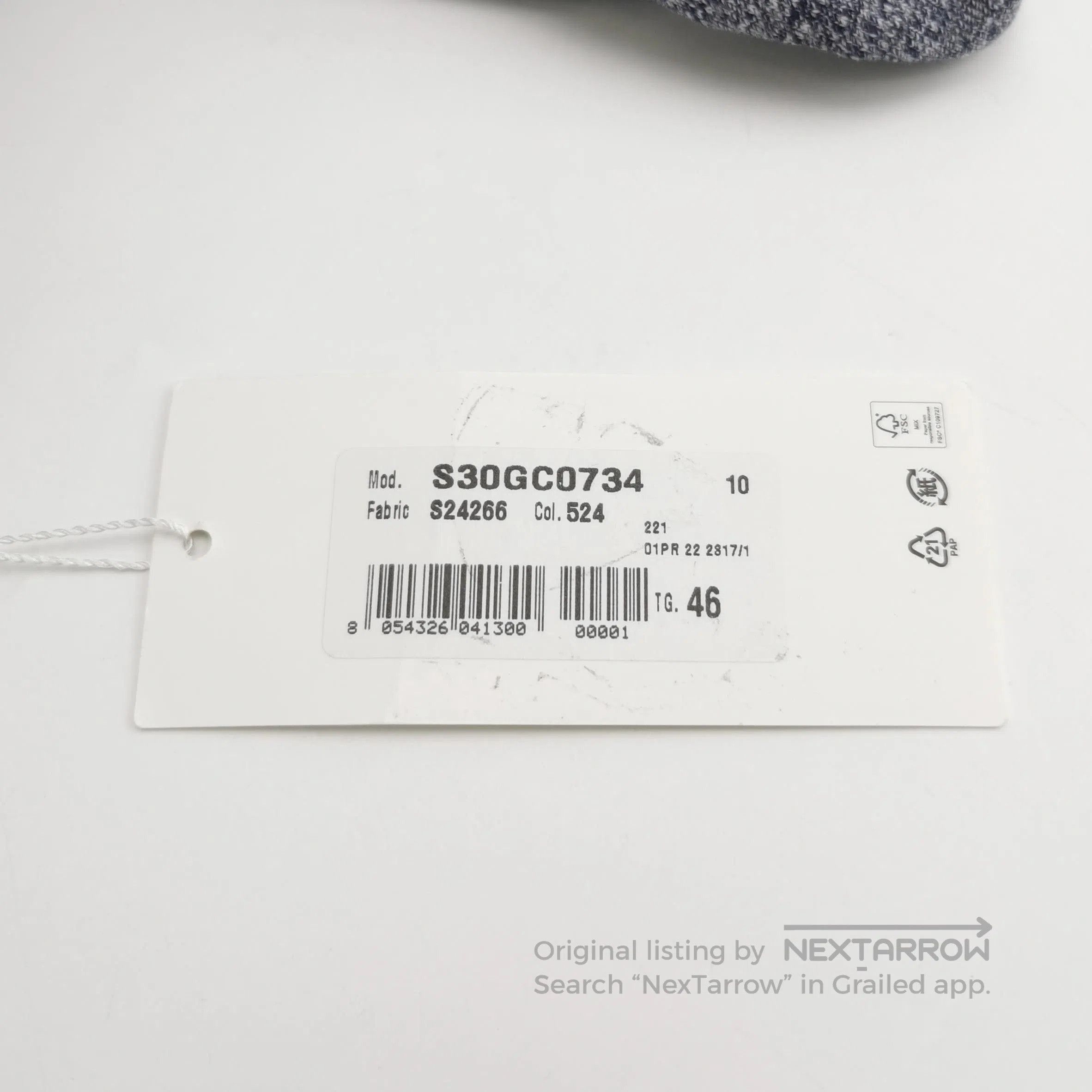 Maison Margiela Maison Margiela Cotton Pattern Sweatshirt S. Size US S / EU 44-46 / 1 - 1 Thumbnail
