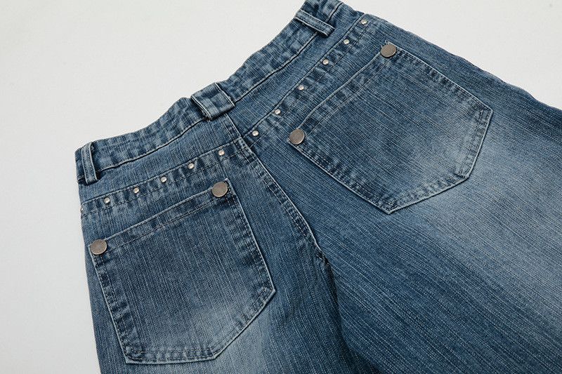 Jean American-style studded lightning bolt jeans for men Size US 32 / EU 48 - 5 Thumbnail