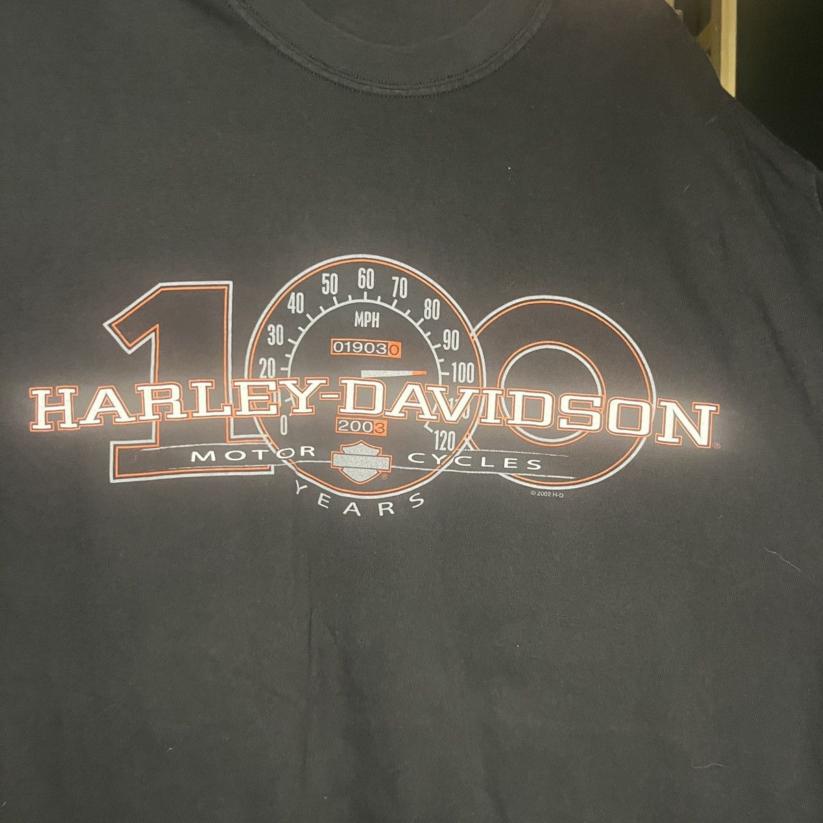 Harley Davidson Vintage 2002 100th Anniversary Tennessee T Shirt Size US L / EU 52-54 / 3 - 2 Thumbnail