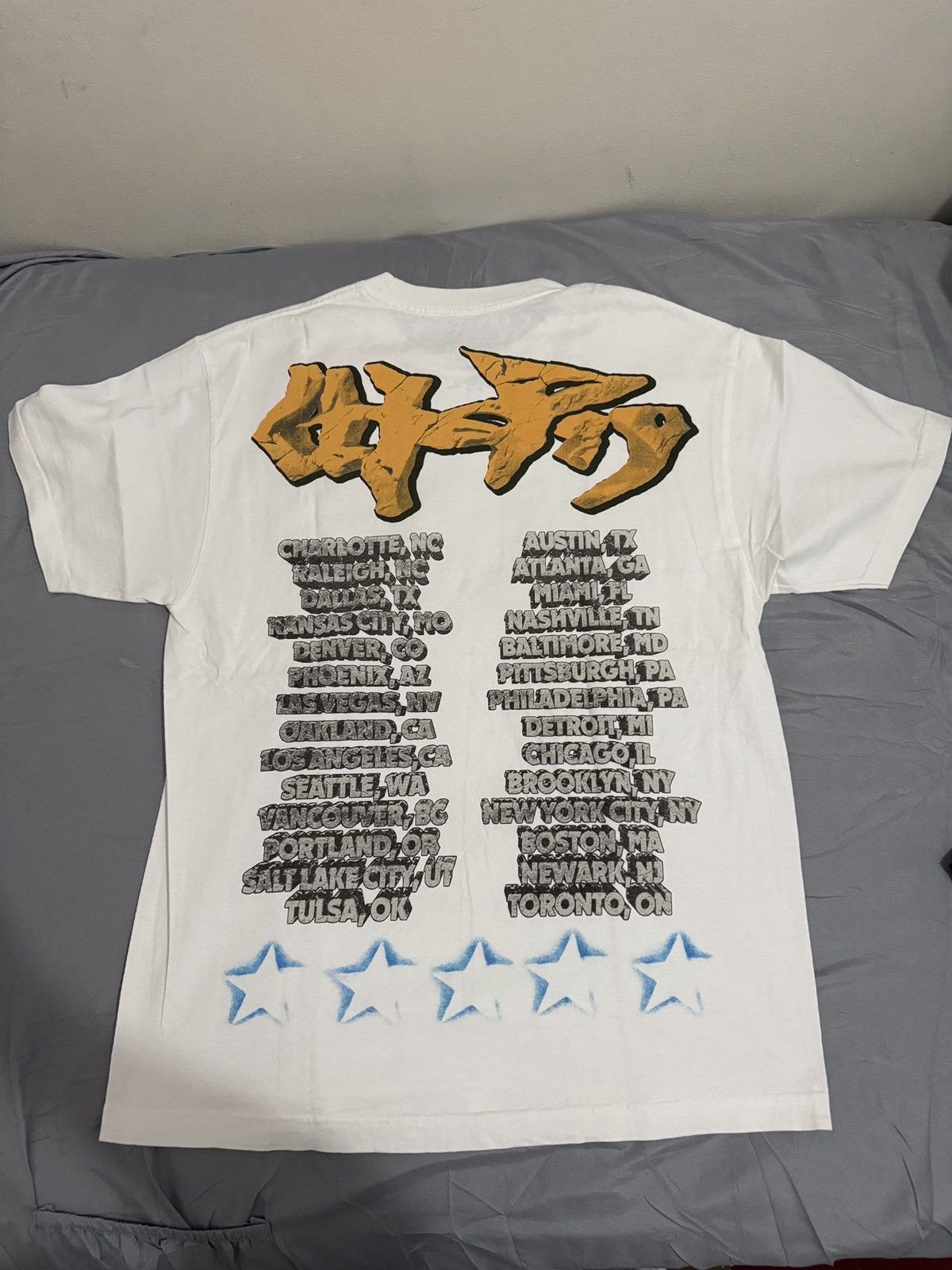 Travis Scott Travis Scott Utopia Tour Tee SZ L Size US L / EU 52-54 / 3 - 3 Thumbnail