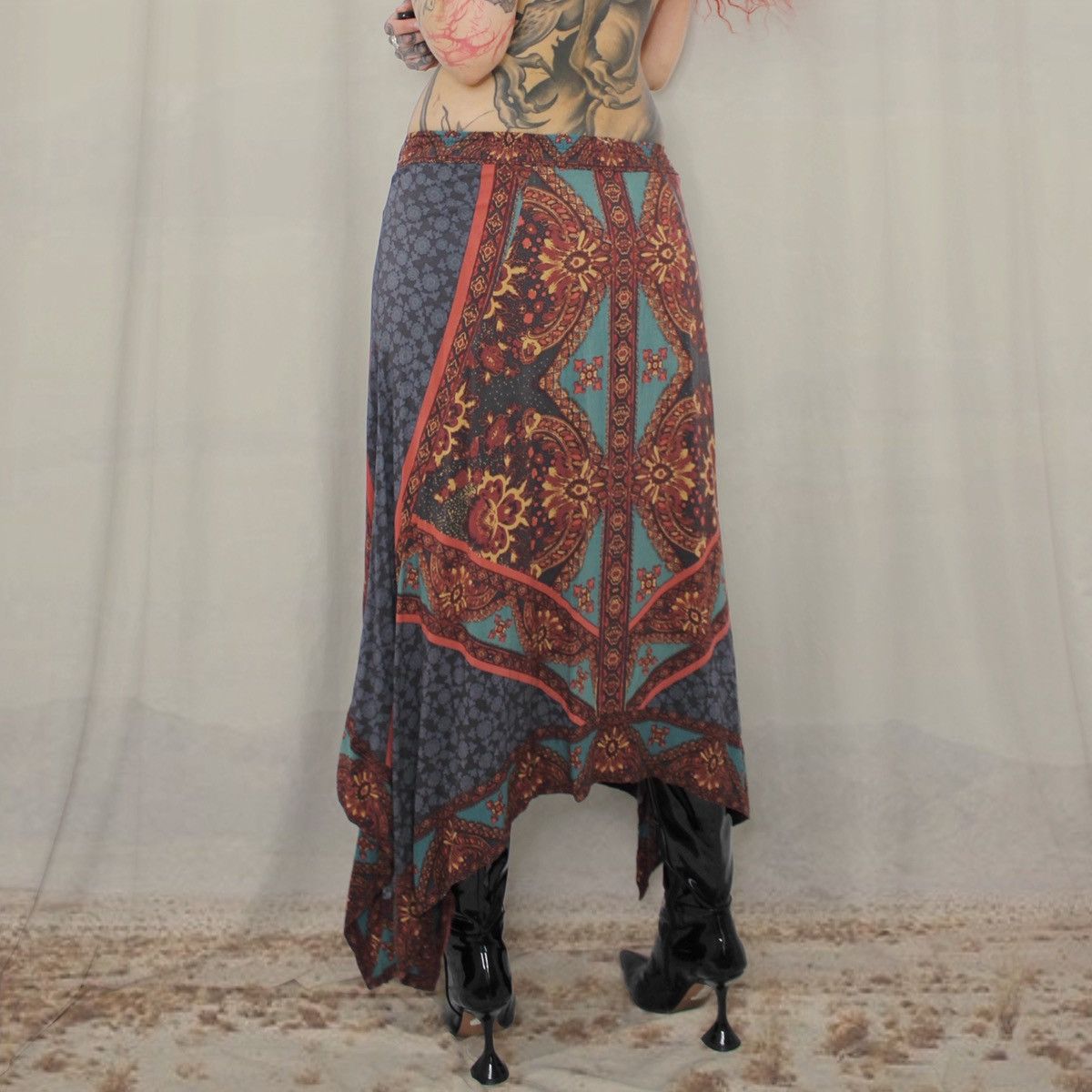 Other 🥢ETHNIC MAXI SKIRT🥢 Size 28" / US 6 / IT 42 - 3 Thumbnail