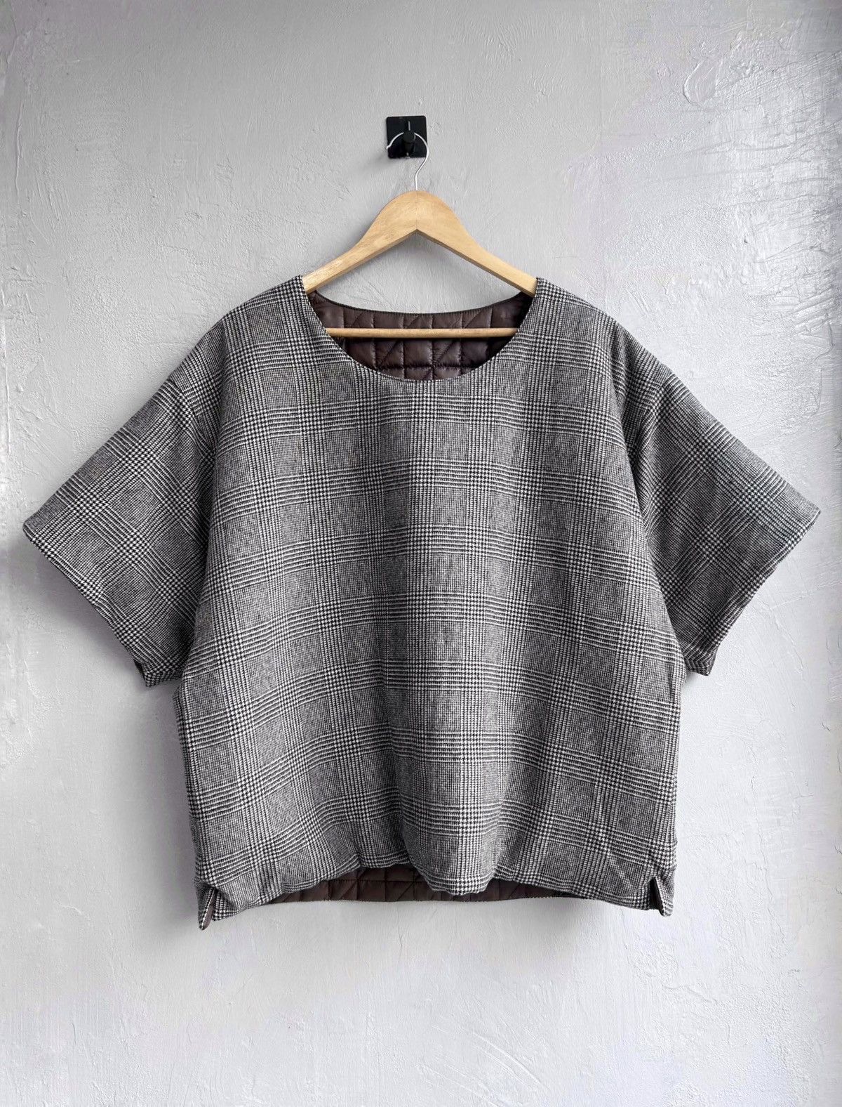 PHENOMENON PHENOMENOM AW12 Reversible Quilted Short-Sleeve Top Size US L / EU 52-54 / 3 - 6 Thumbnail