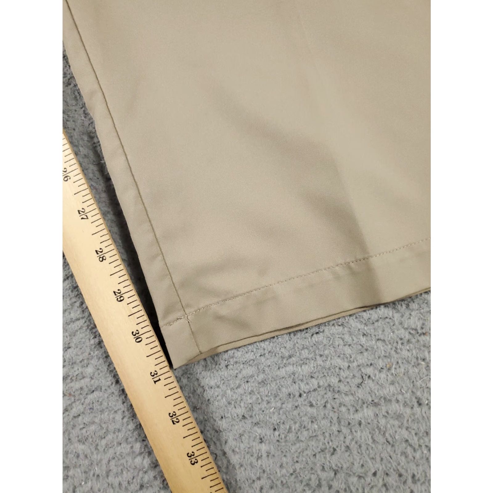 Adidas Adidas Chino Pants Mens 38x32 Beige Flat Front Stretch Trousers Size US 38 / EU 54 - 5 Thumbnail