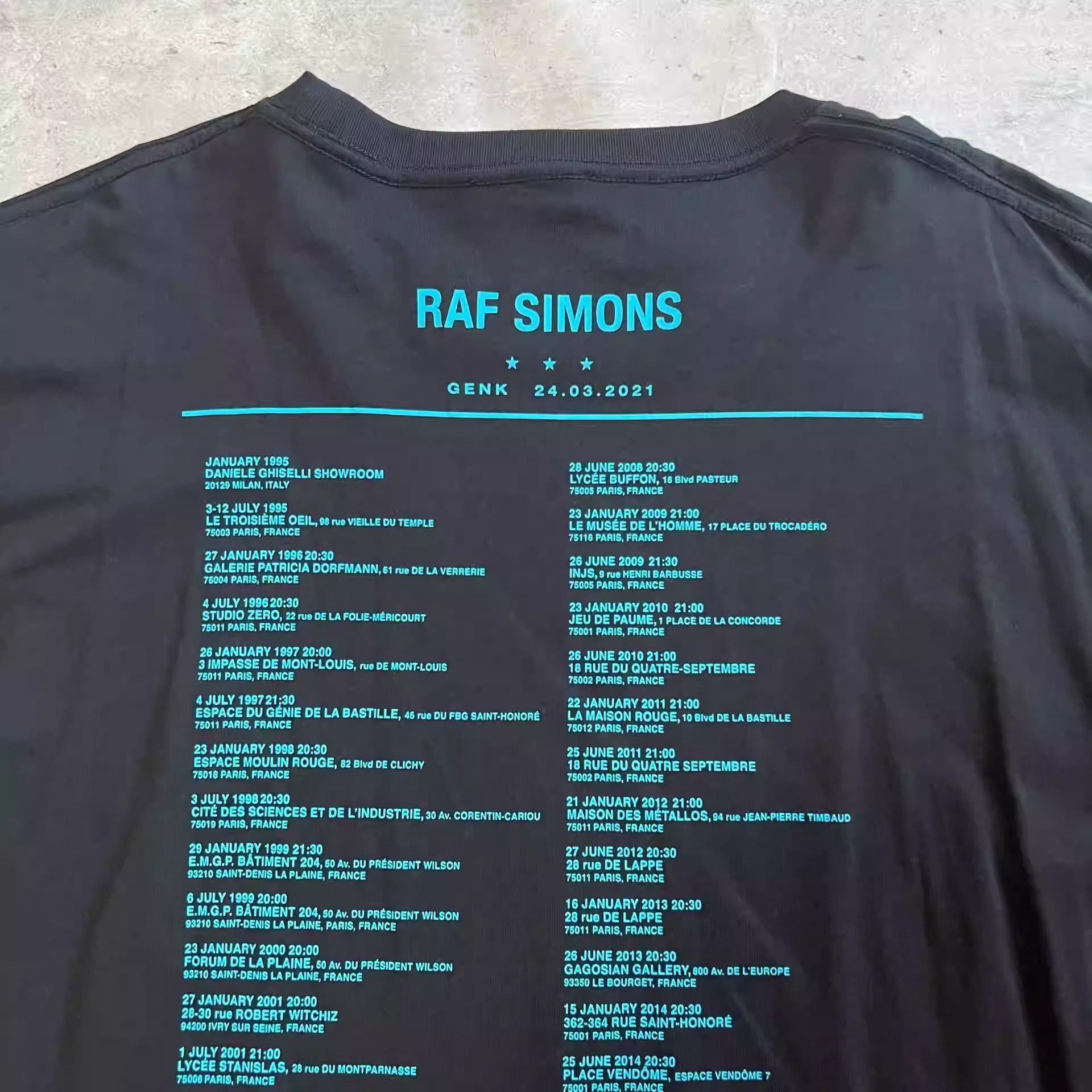 Raf Simons Raf Simons 21fw slogan short sleeve tee-2505 Size US XL / EU 56 / 4 - 4 Thumbnail