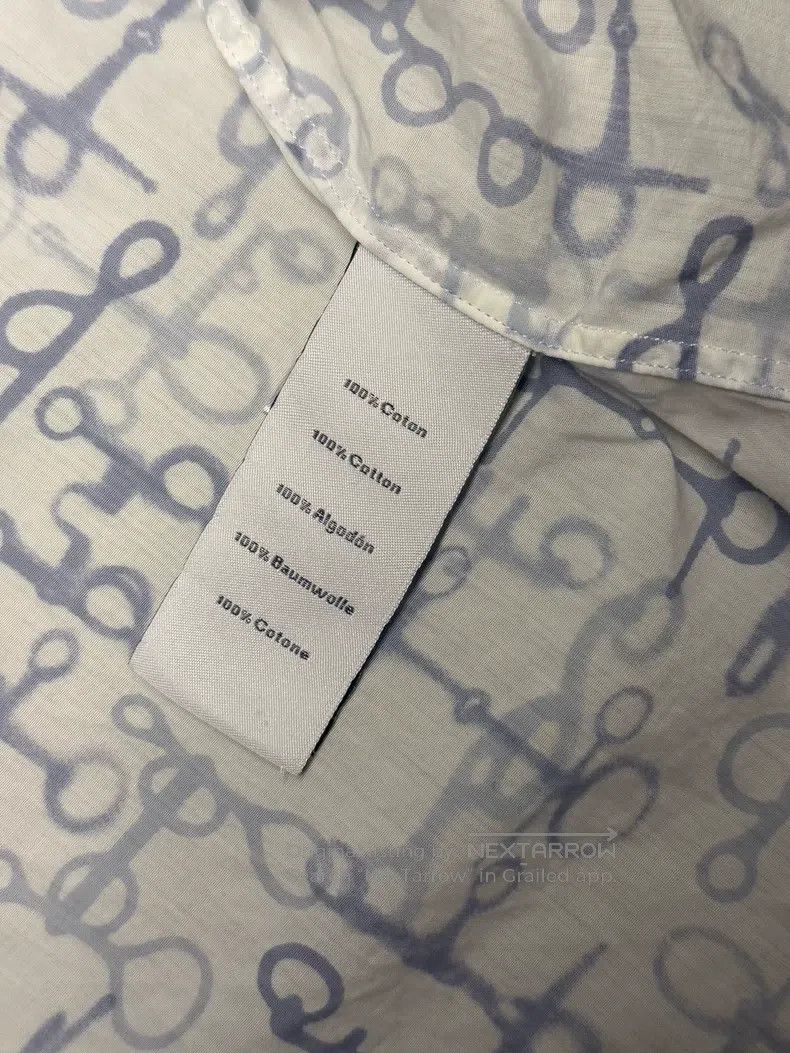 Hermes Hermes Shirt Size US XXS / EU 40 - 2 Thumbnail
