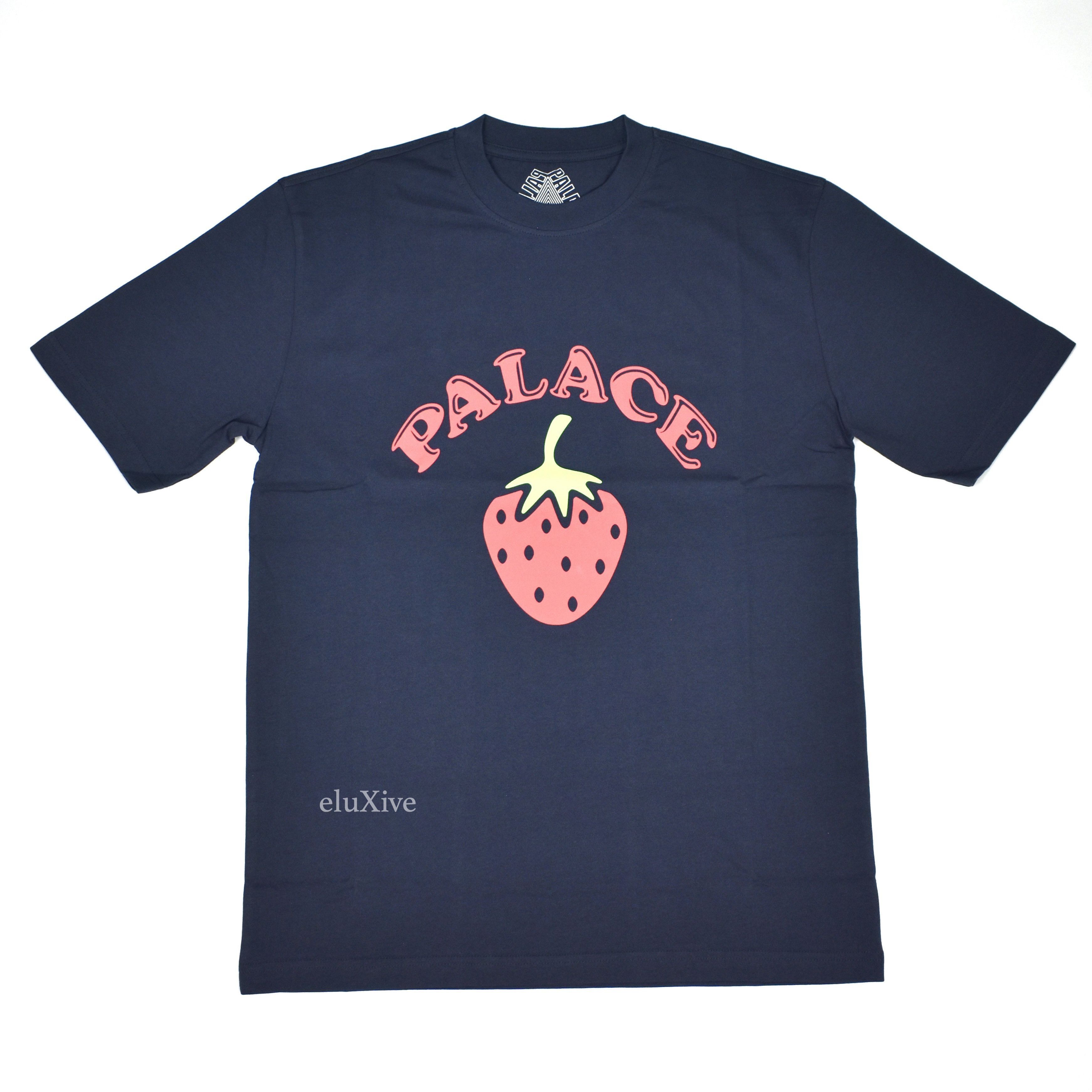 Palace Palace Fruity Strawberry Logo Print T-Shirt DS SS22 Size US M / EU 48-50 / 2 - 1 Preview