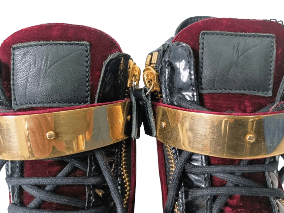 Other Giuseppe Zanotti Navy Blue/Black Coby High Tops[Authentic] Size US 7 / EU 40 - 13 Thumbnail