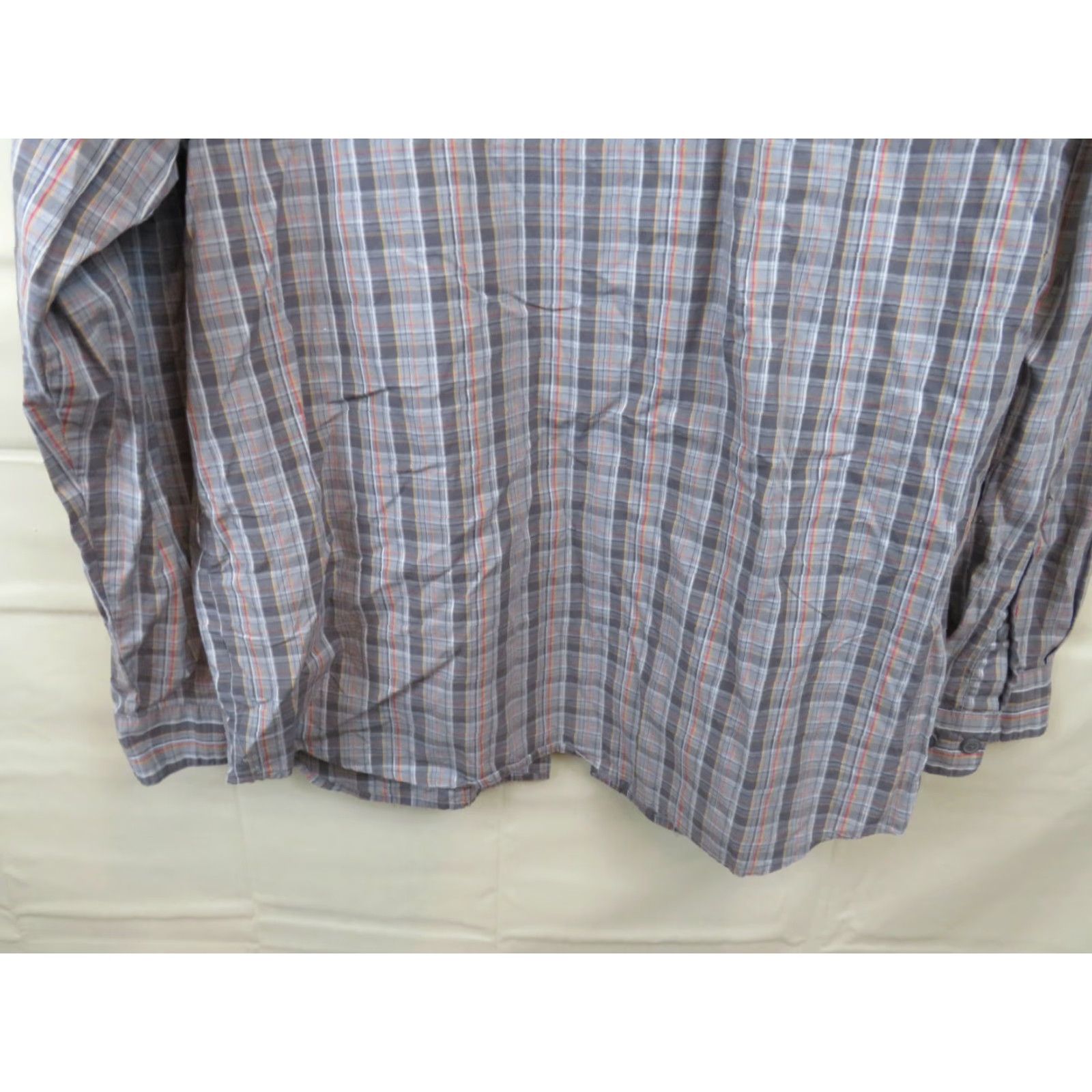 Colombo Columbia Button-Down Shirt L Grey Long Sleeve Plaid Men Button-Up Multicolor Sportwear Size US L / EU 52-54 / 3 - 7 Thumbnail